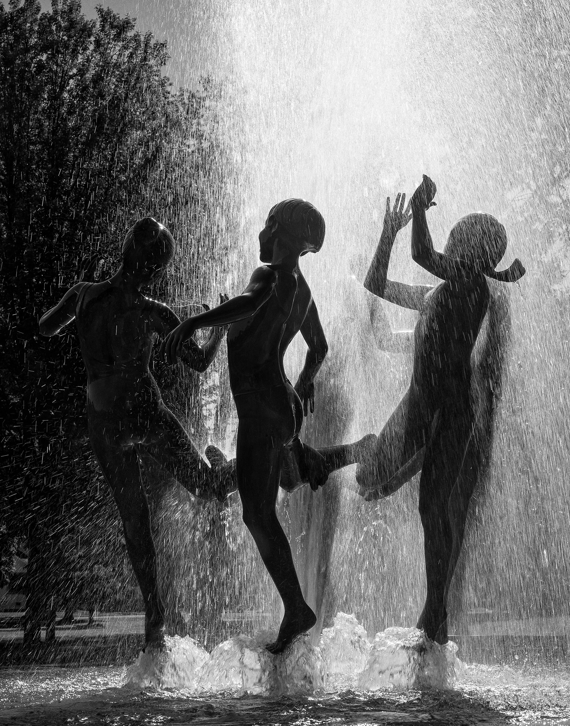 Water Fountain Children