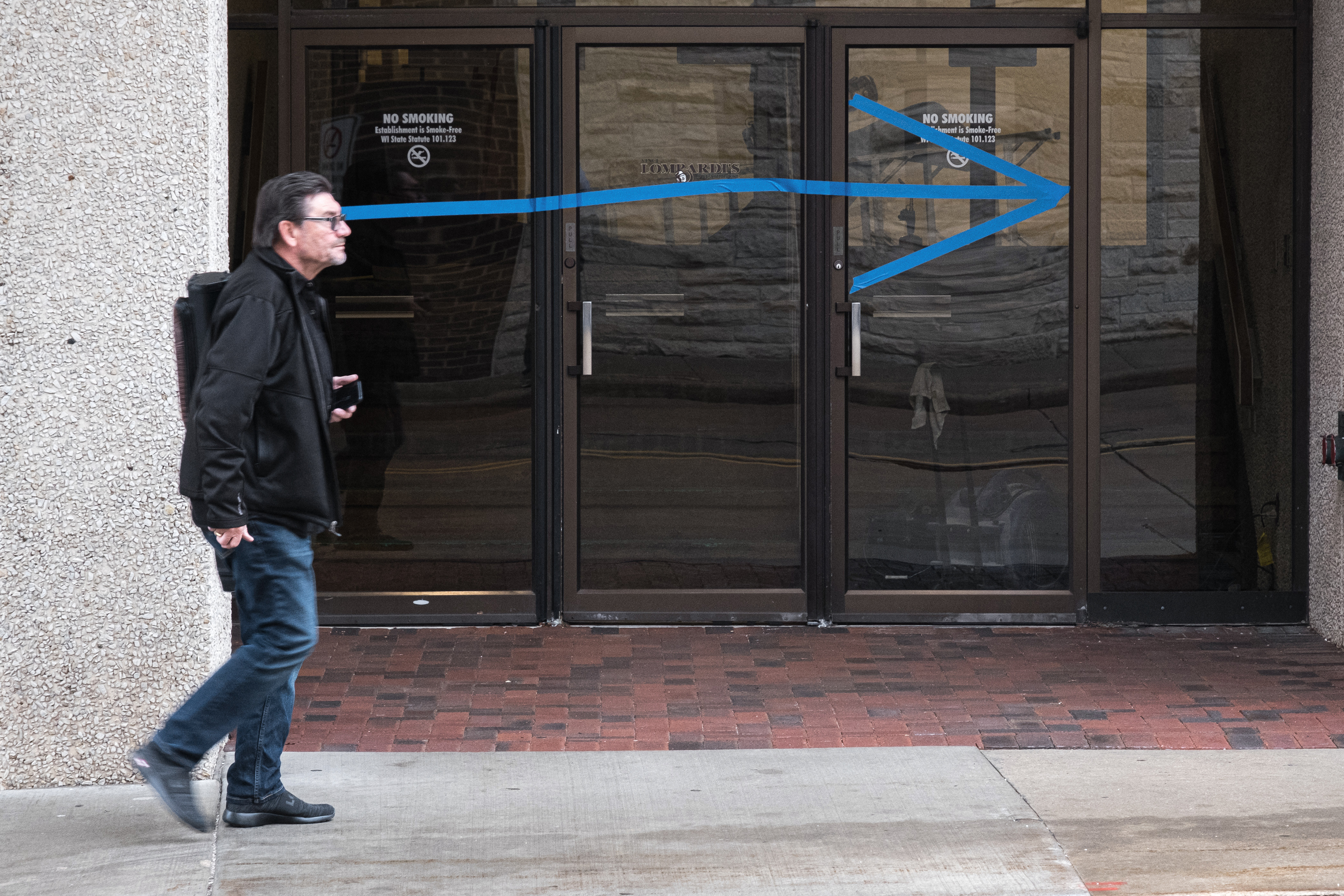 Blue Arrow