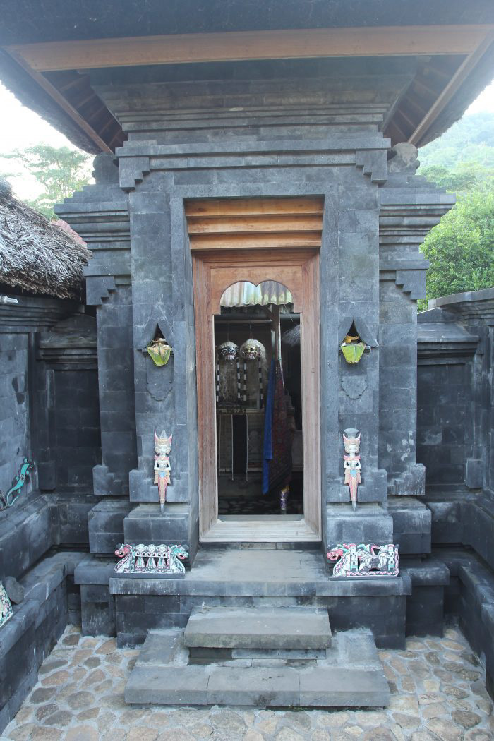The locals house and Art Shop