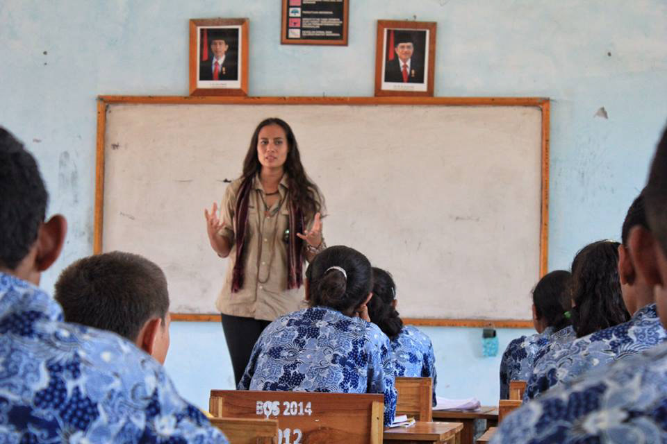 Schools in Lembata Island