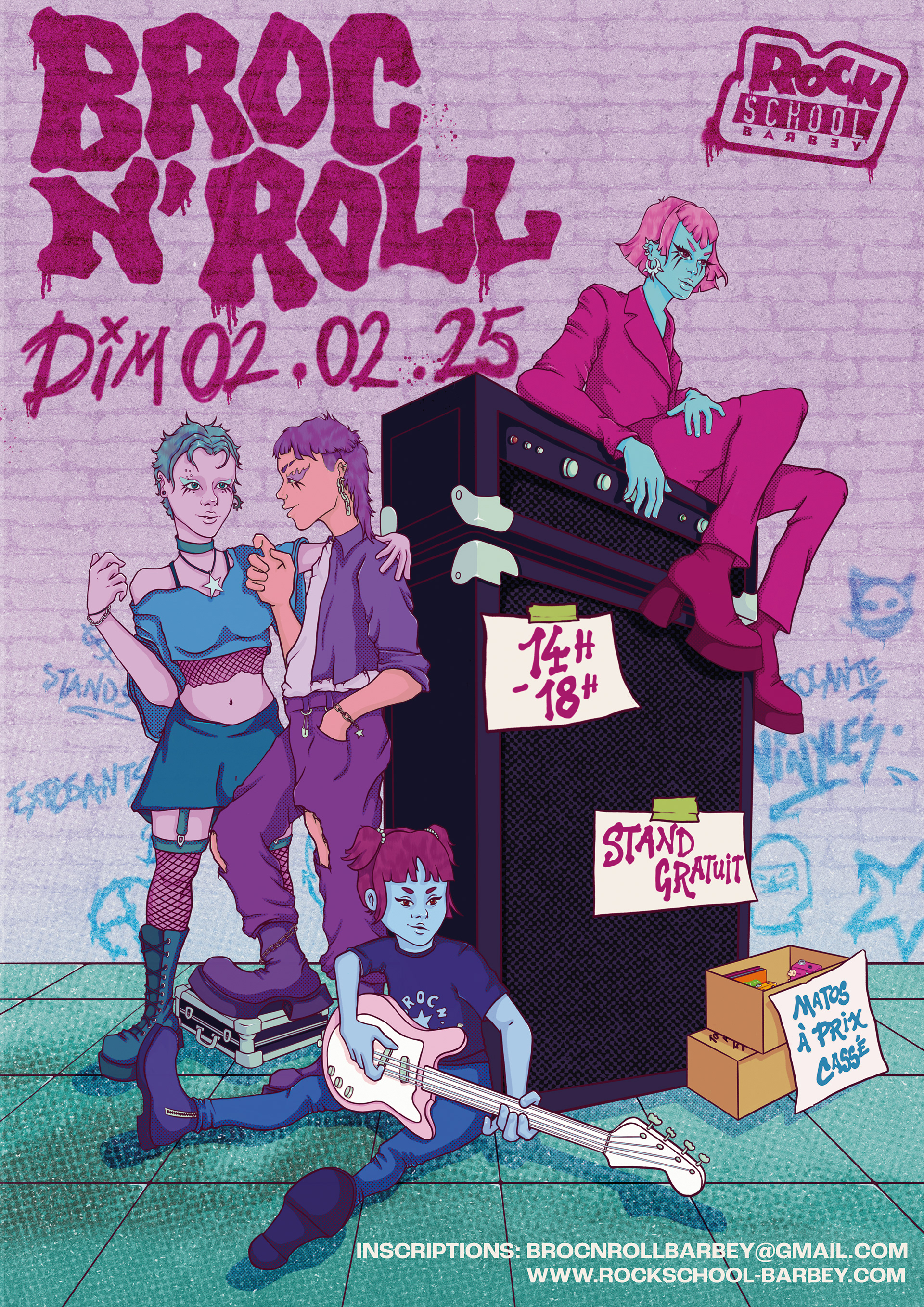 BROC N'ROLL - brocante musicale
