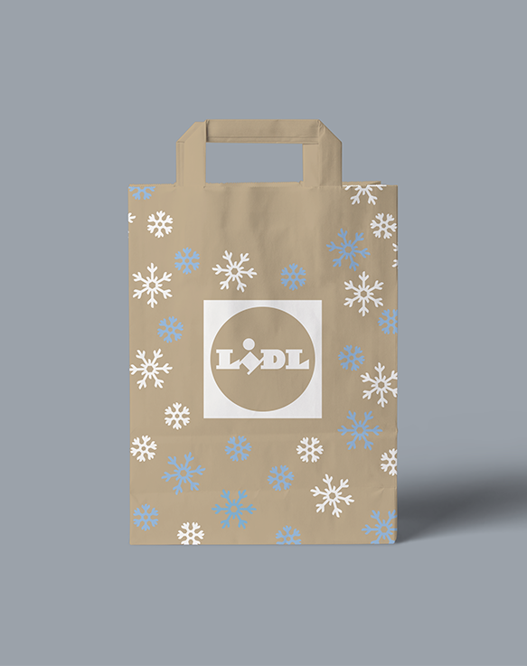 Holiday Grocery Bag