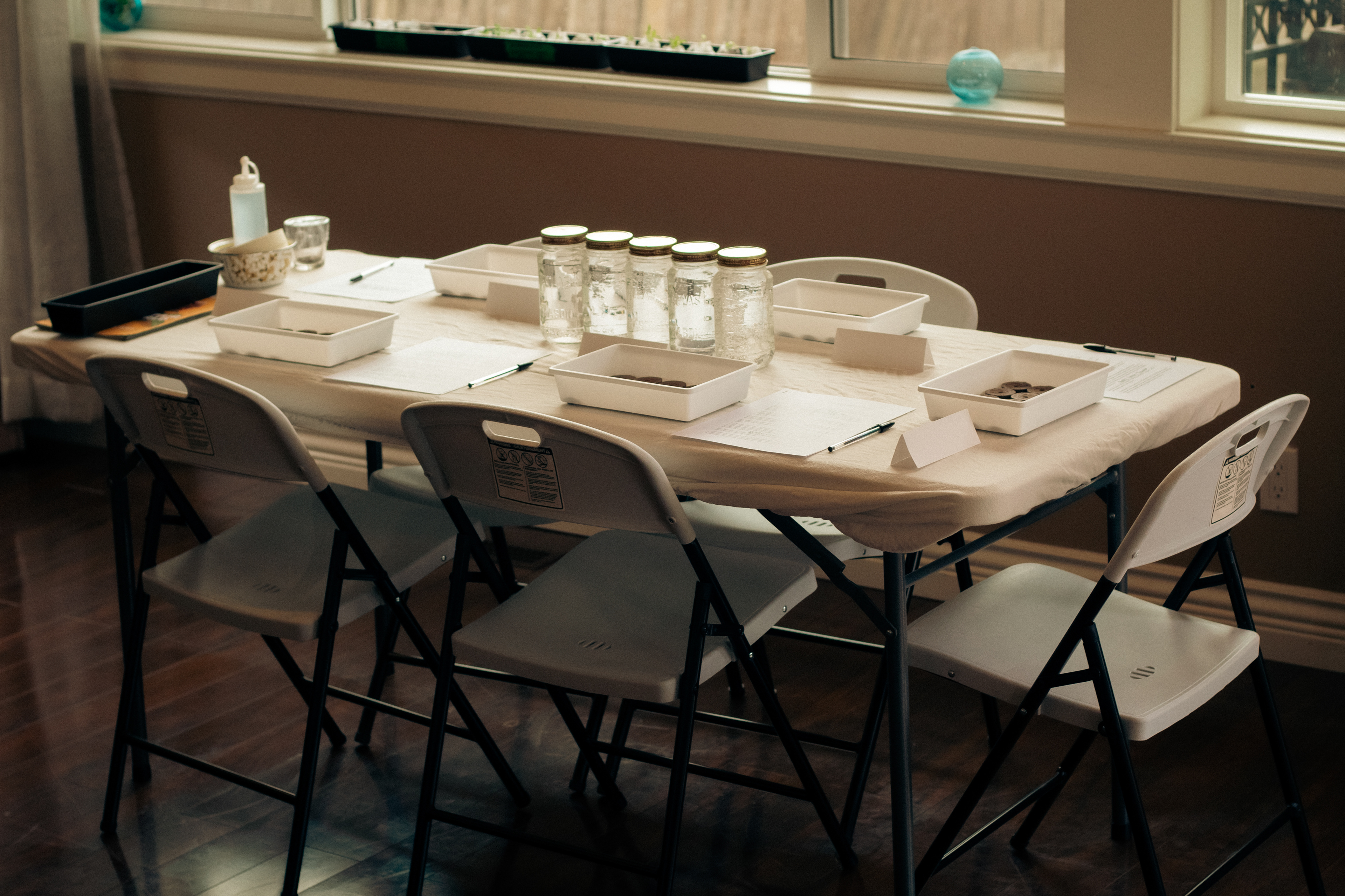 All set up and ready to go!