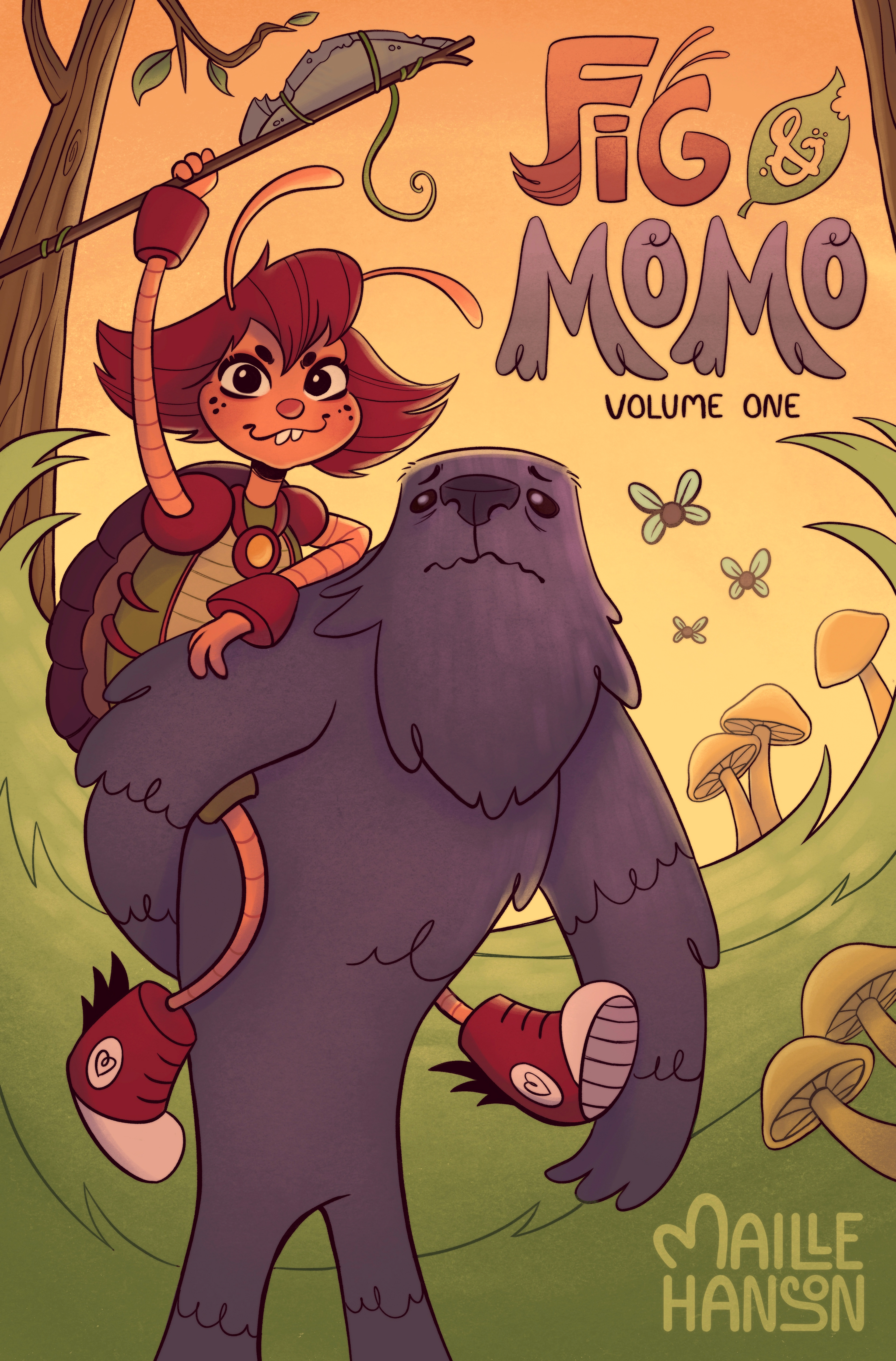 Fig and Momo Graphic Novel Mock Cover