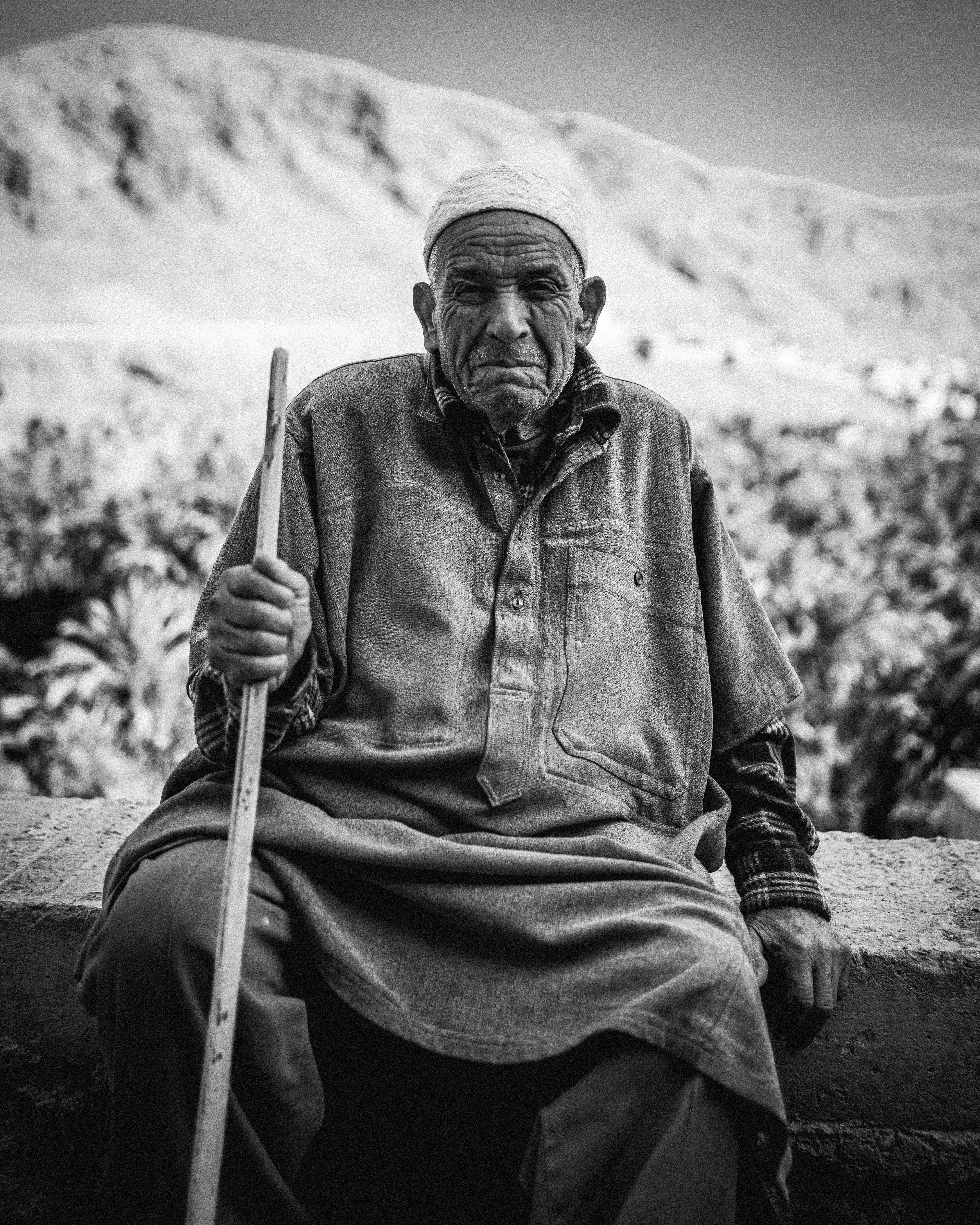 Ritratto durante un sessione di street photography in Marocco