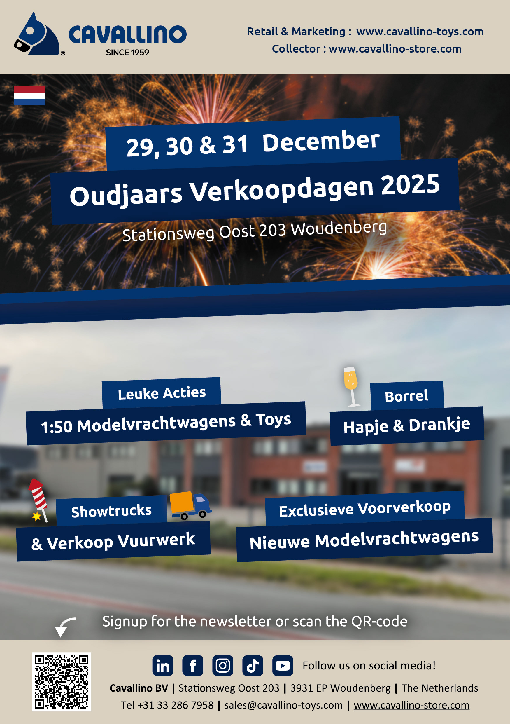 A5 Flyer: Oudjaars Verkoopdagen