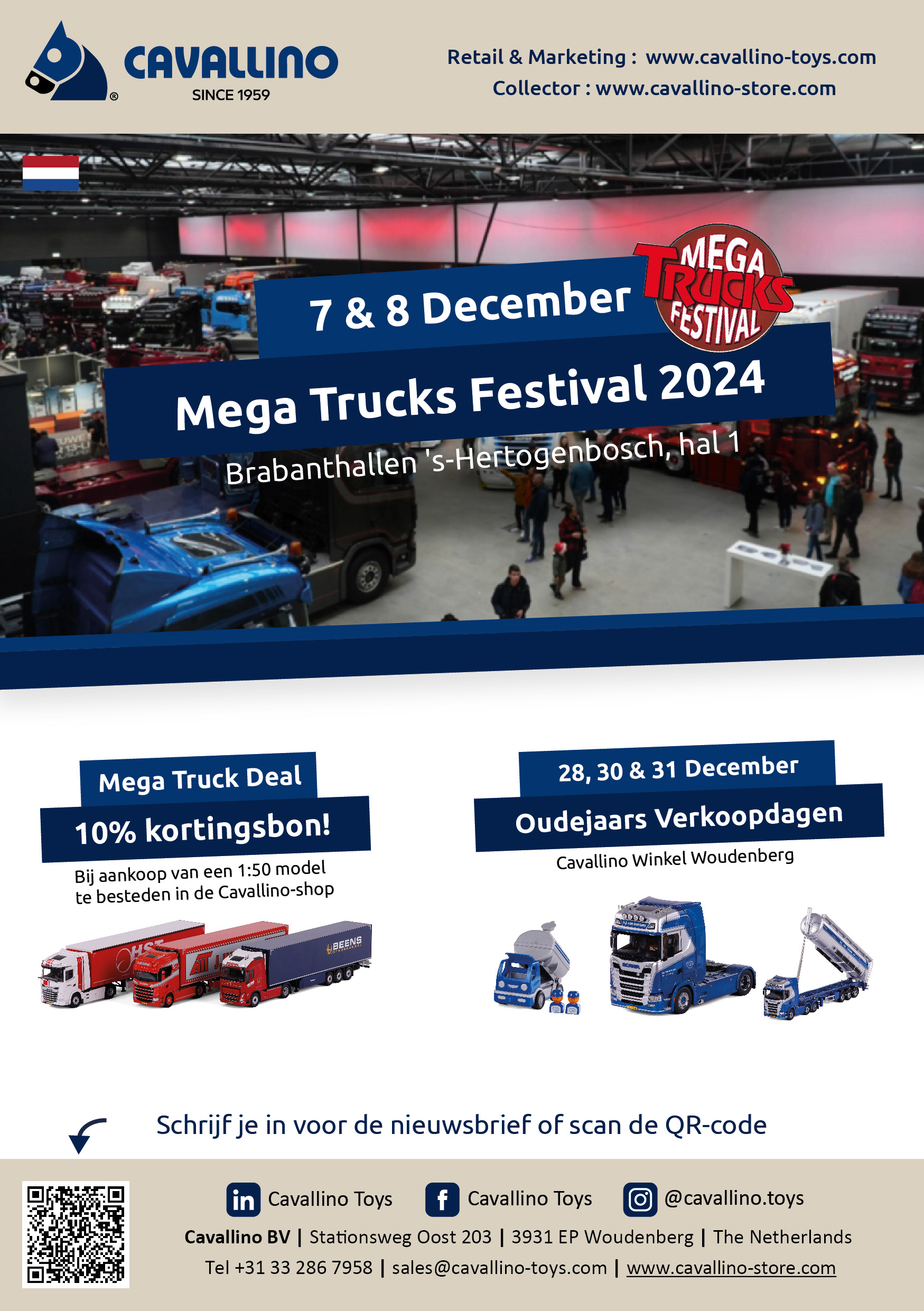 A5 Flyer: Mega Trucks Festival
