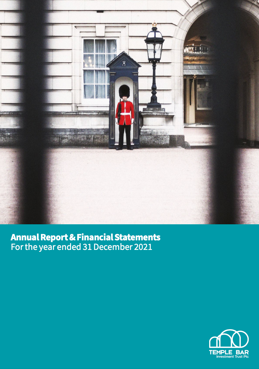 Temple Bar Annual Report Redesign 2021