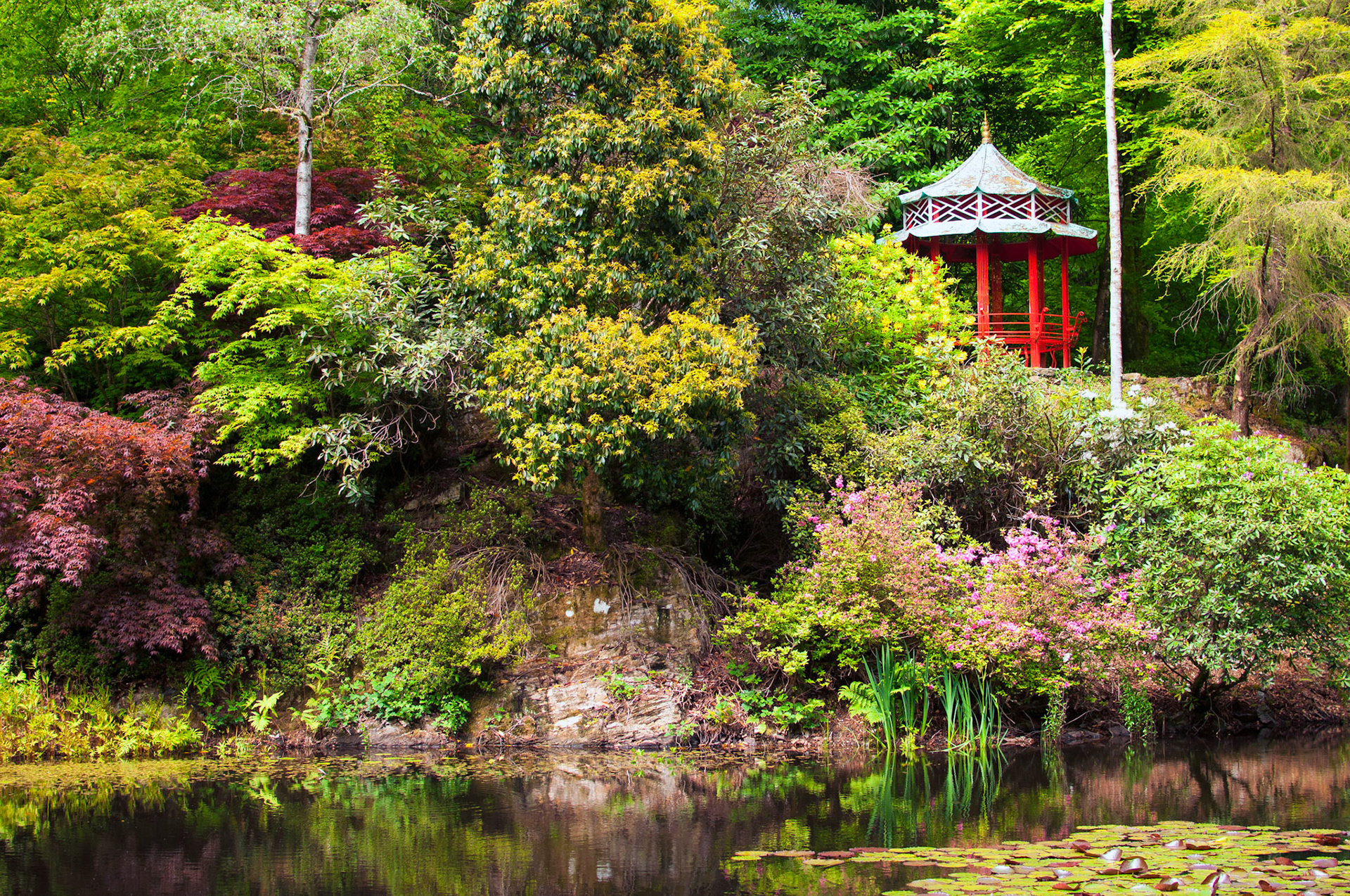 Portmeirion Japanese gardens