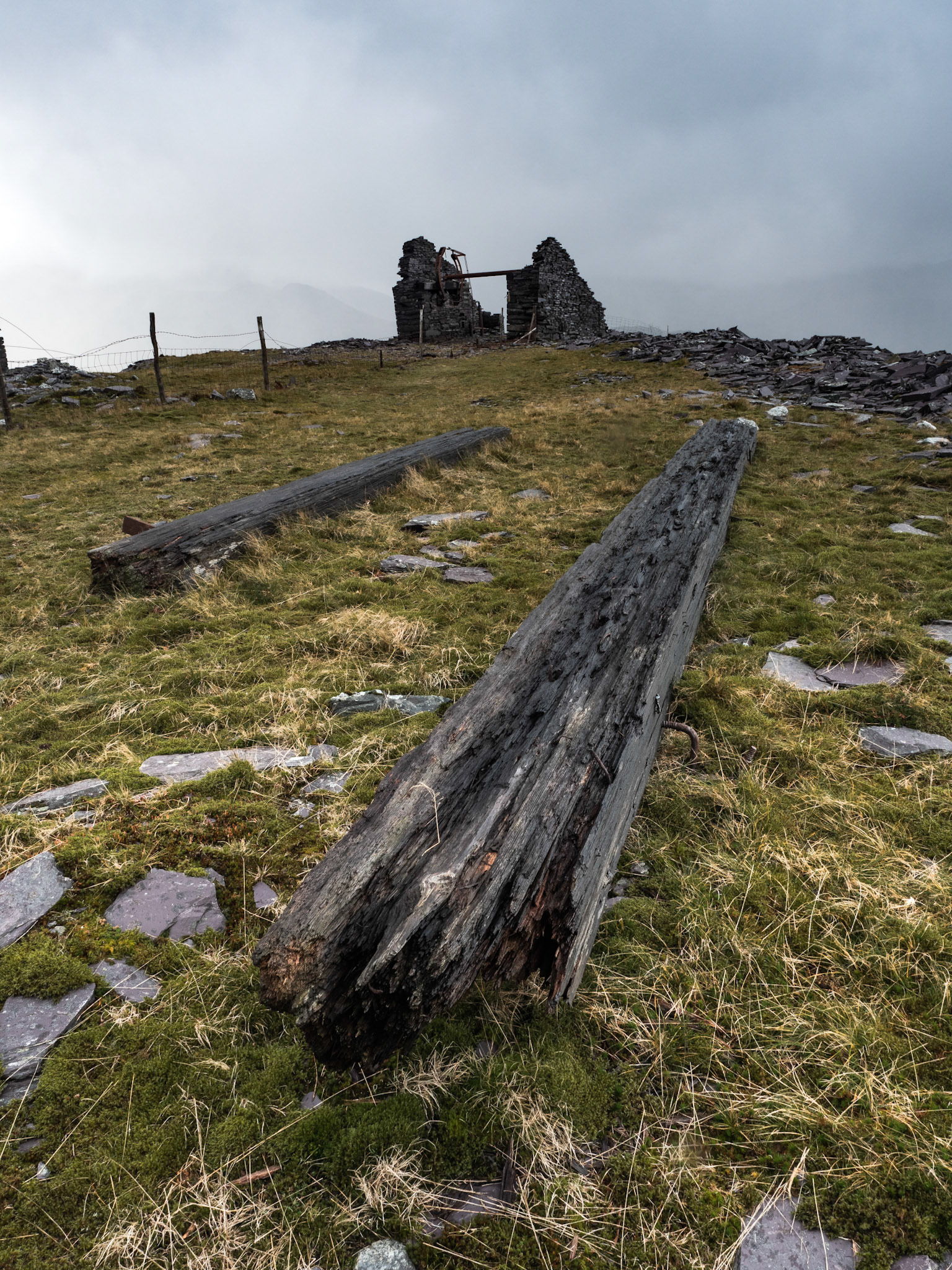 The old winding shed on Dinorwic Quarry