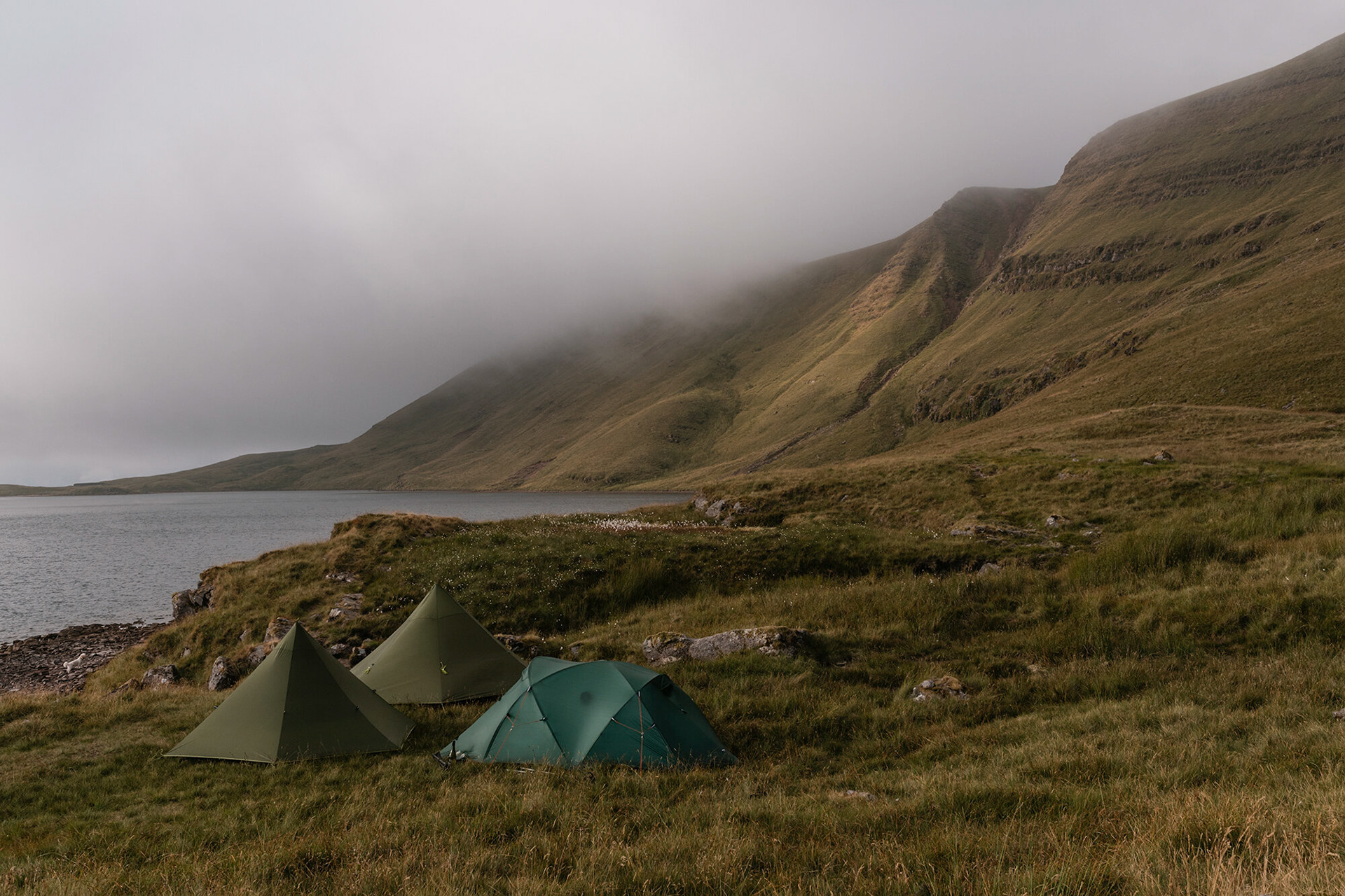 Wild camping in the Brecon Beacons
