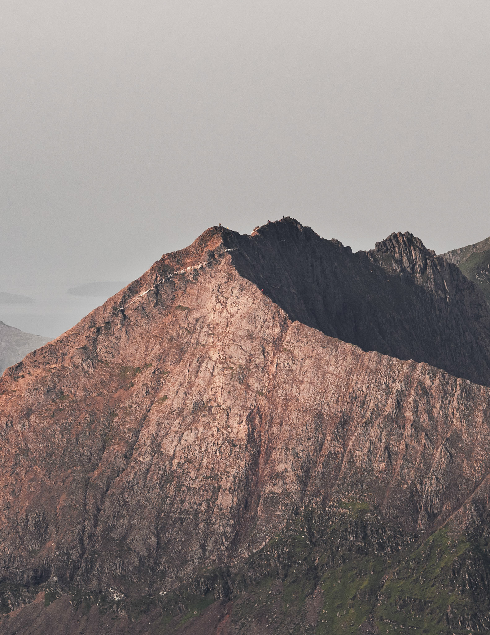 Sunrise on Crib Goch