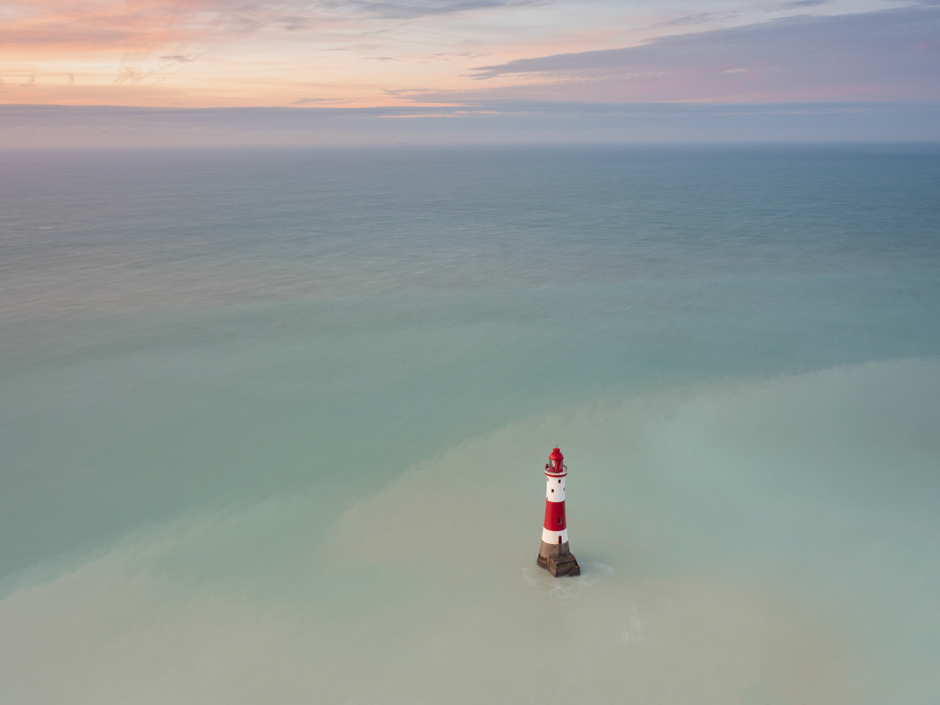 Sunrise at Beachyhead Lighthouse
