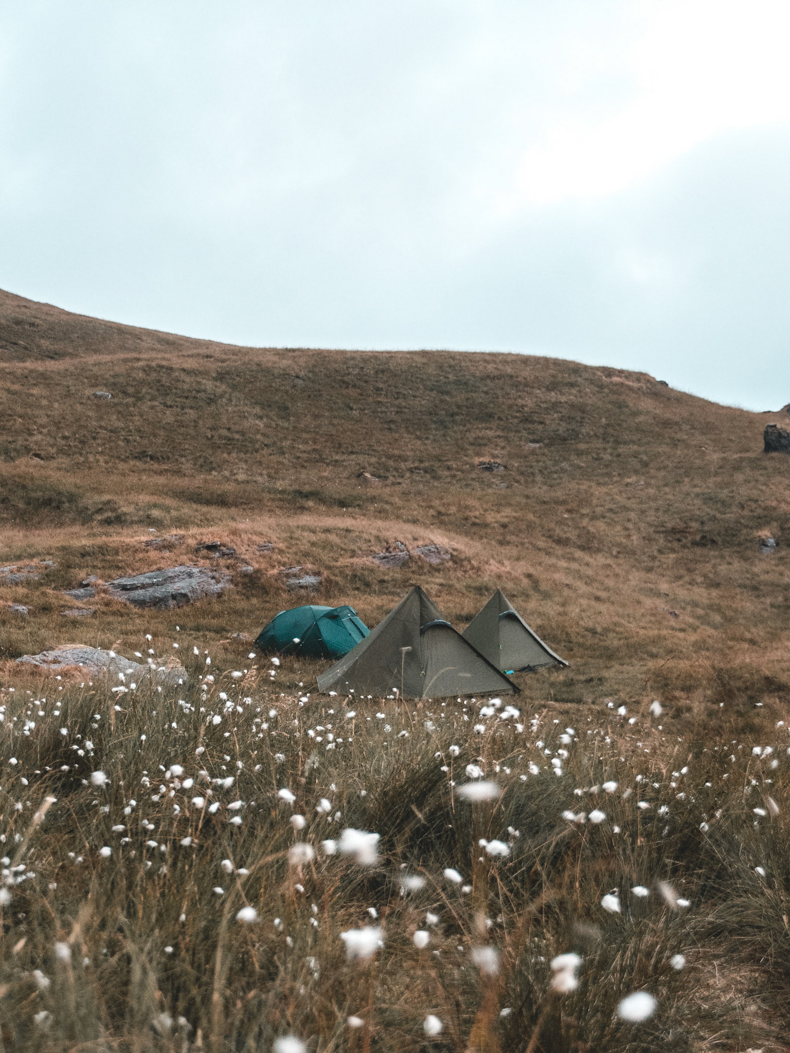Wild camping at Llyn y Fan Fawr