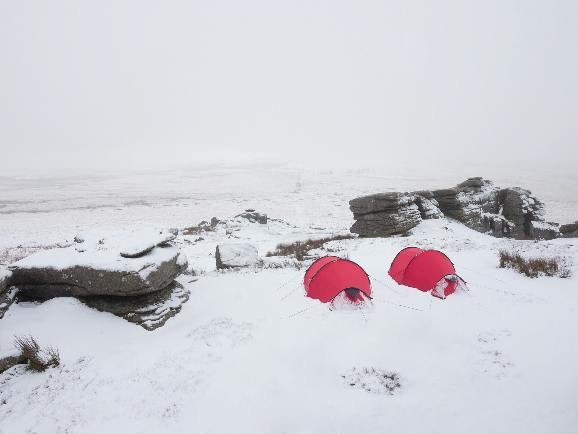 Great Mis Tor winter wild camp