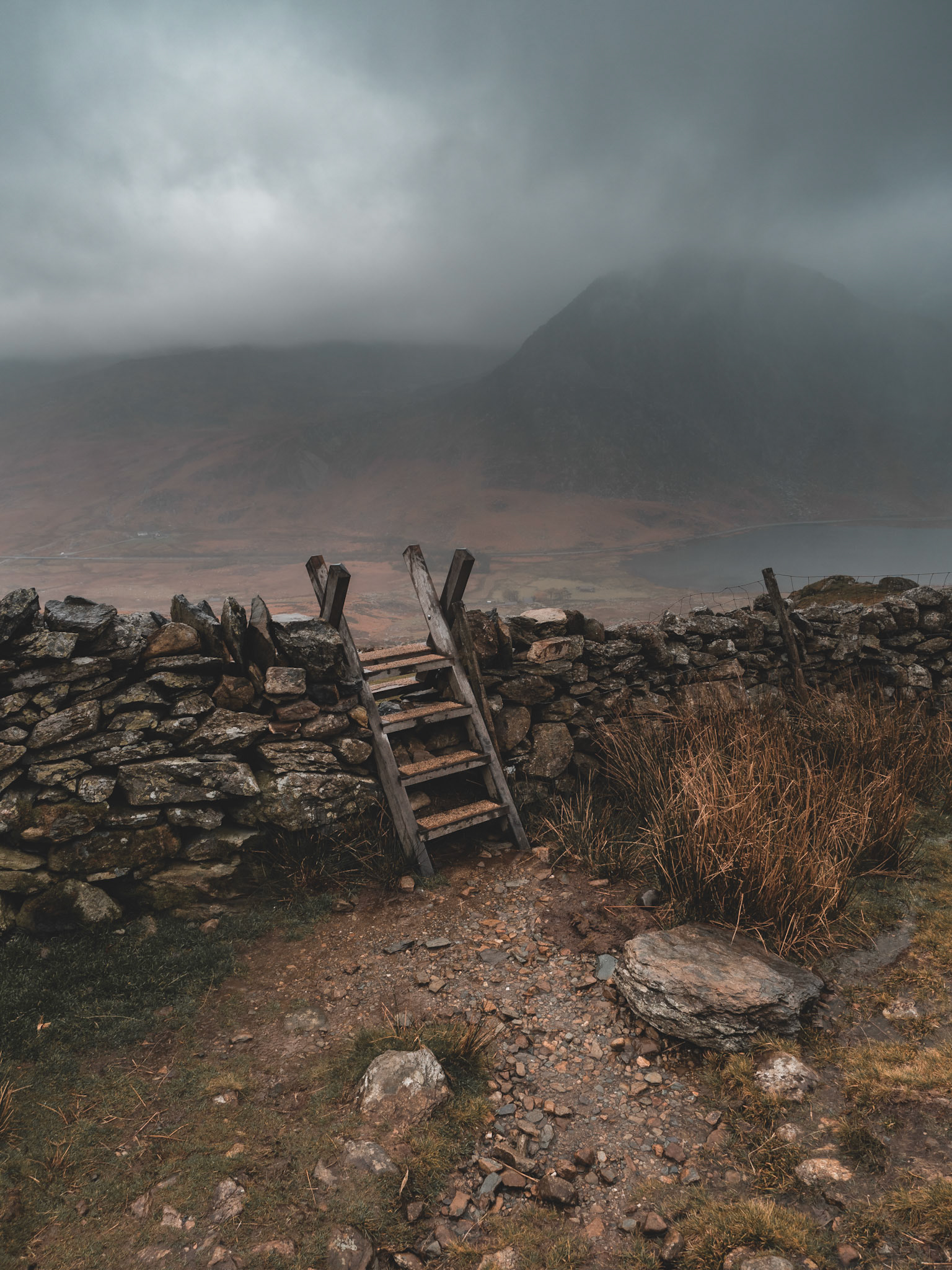 Tryfan from Pen Yr Ole Wen