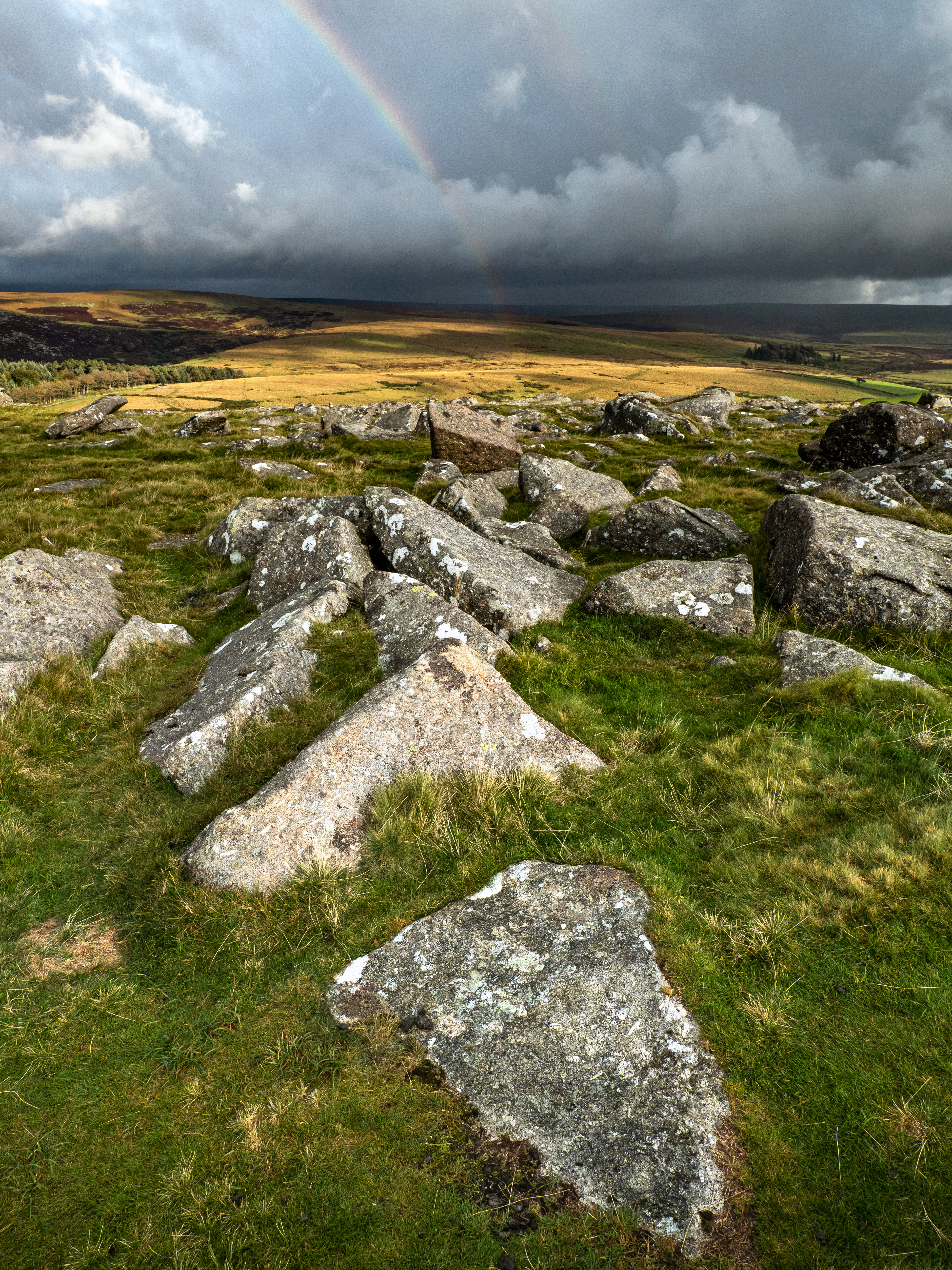 Sheepstor and Rainbows
