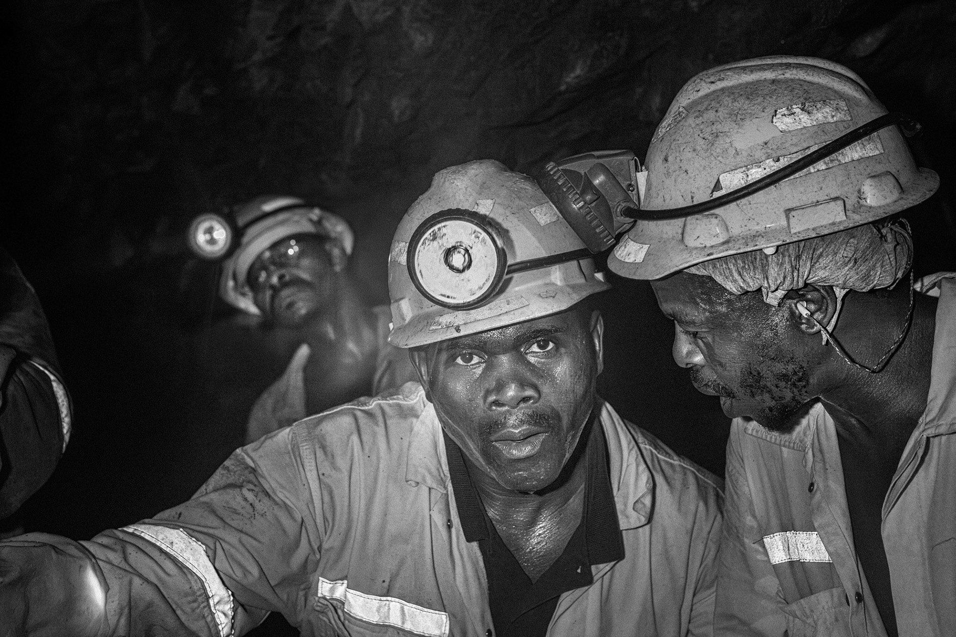 Gold miners, West Rand