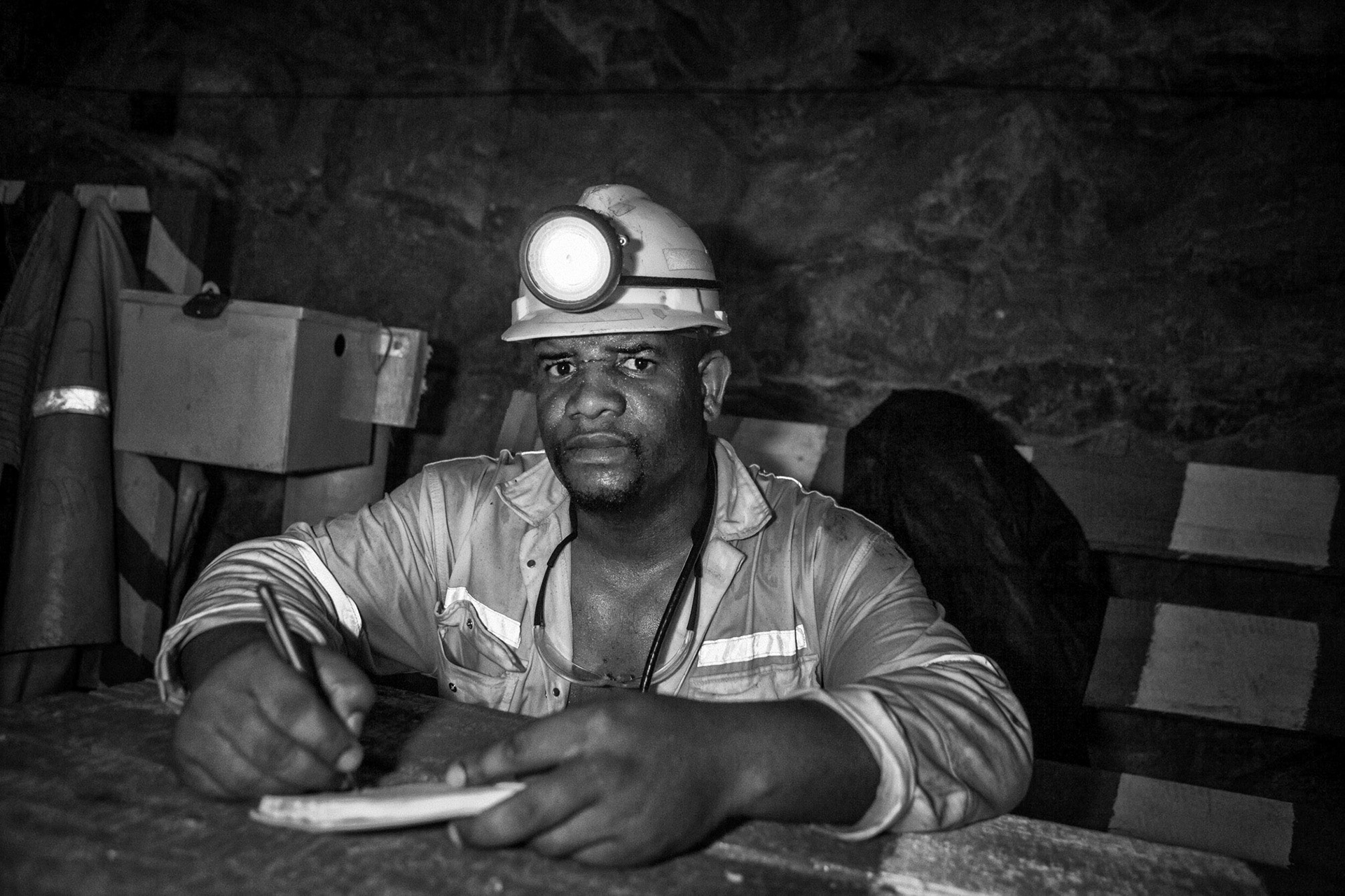 Gold miner, West Rand 
