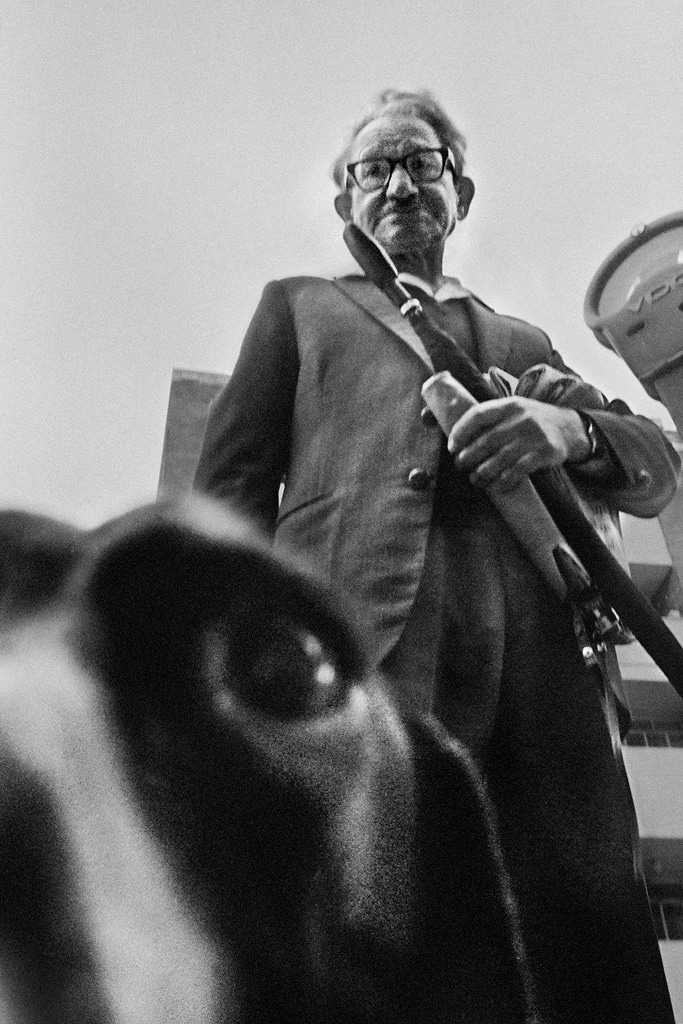 Dog with his man, Sea Point