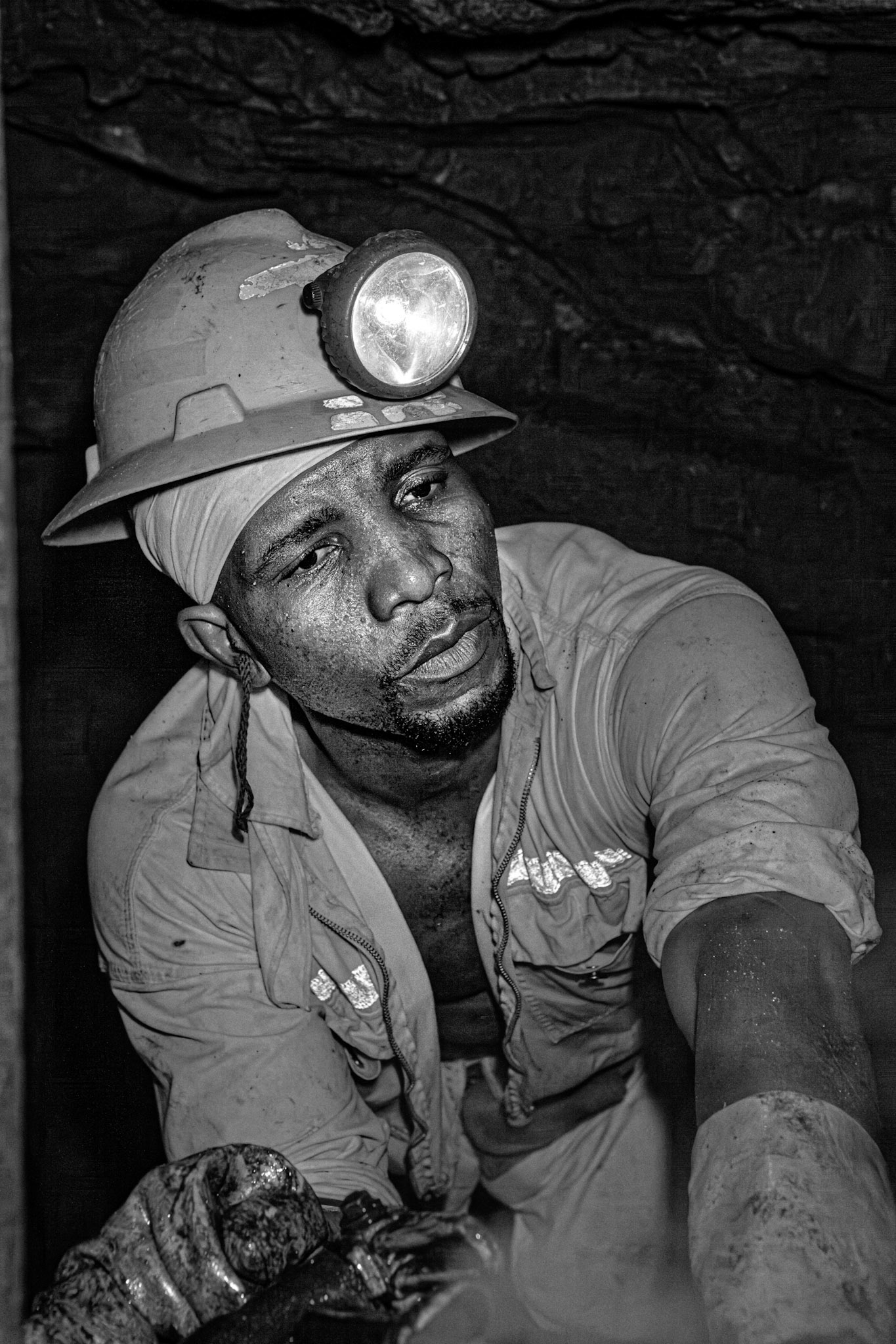 Mozambican migrant gold miner, West Rand 