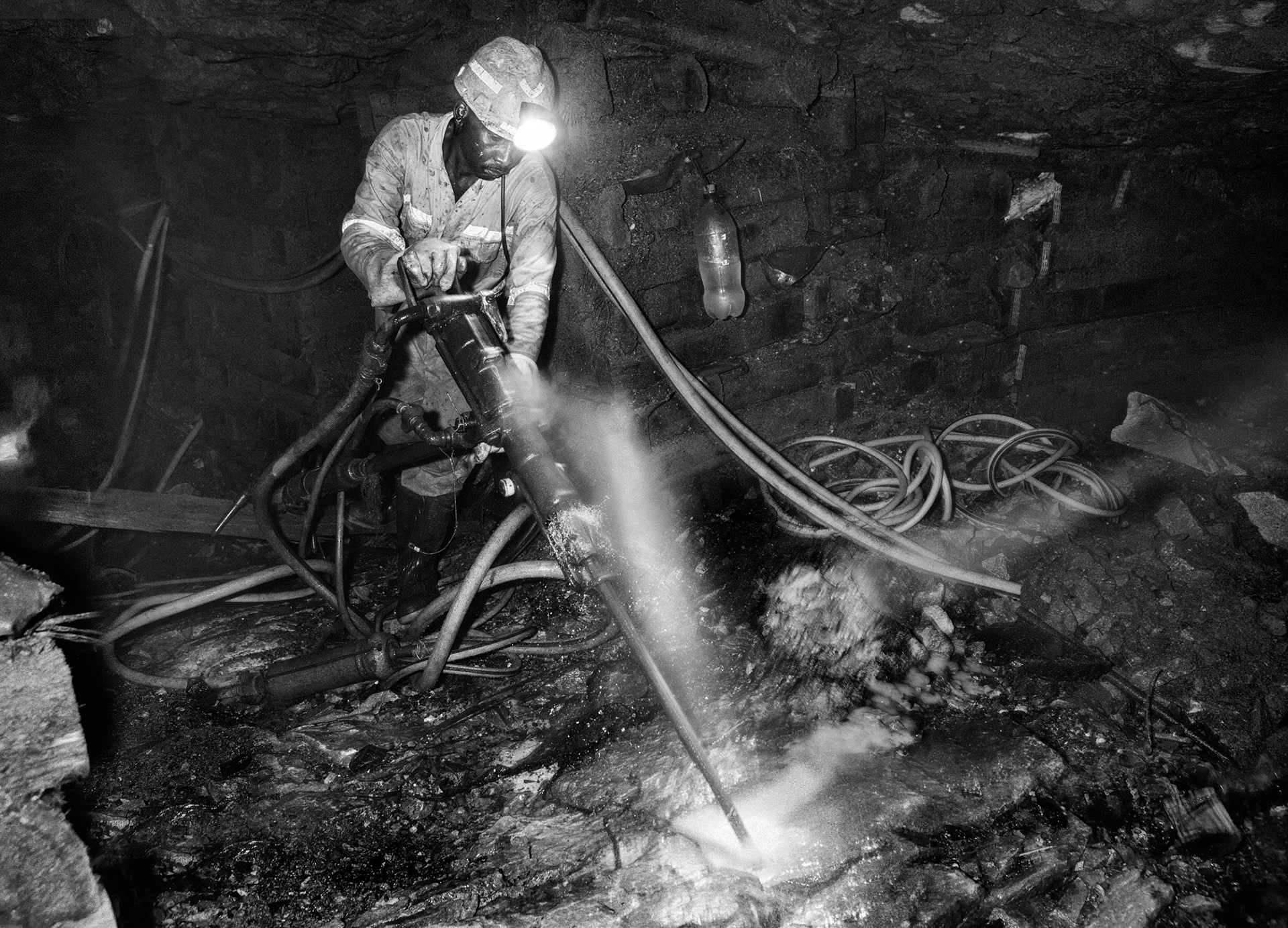 Mozambican migrant gold miner, West Rand 
