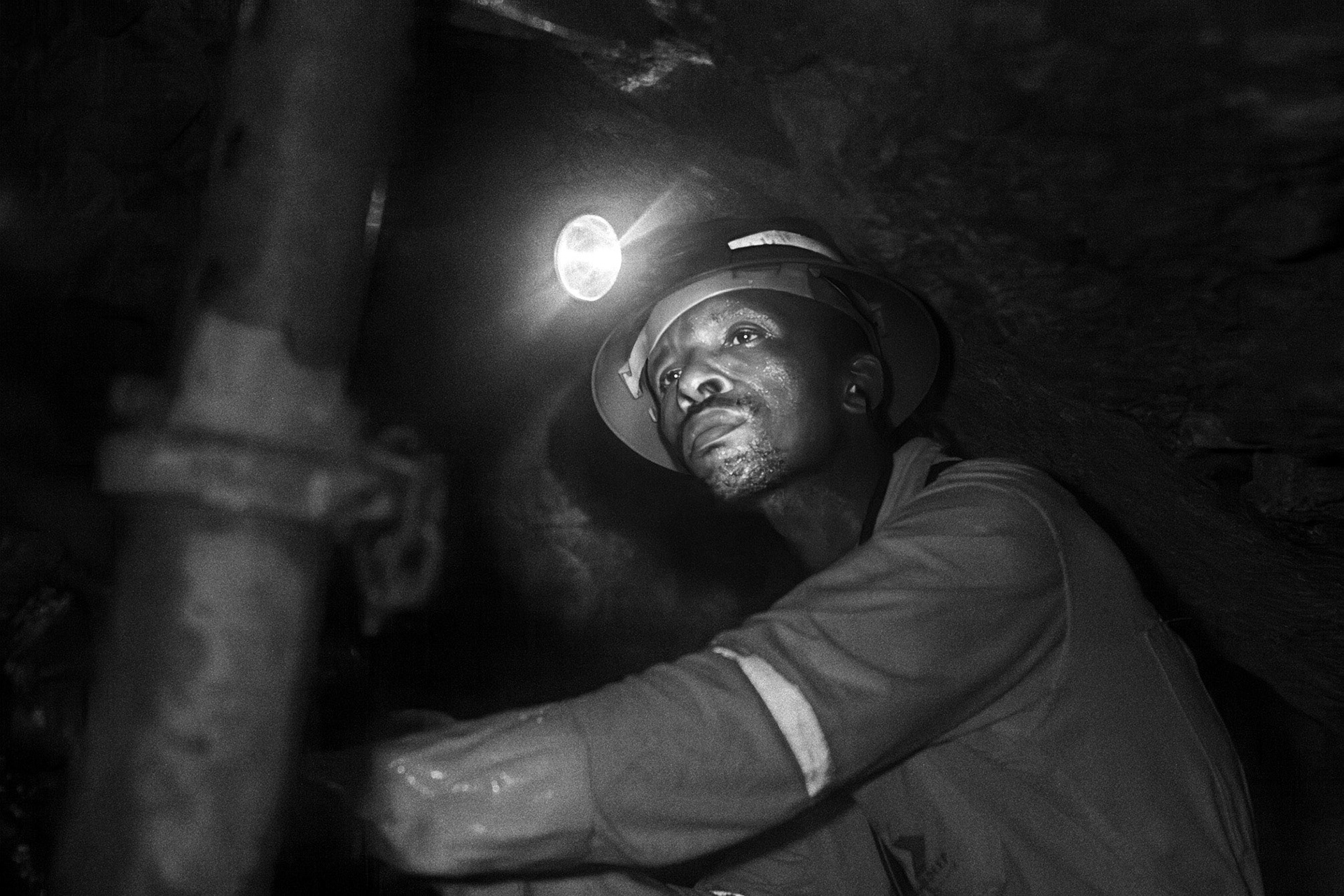 Mozambican migrant gold miner, West Rand 