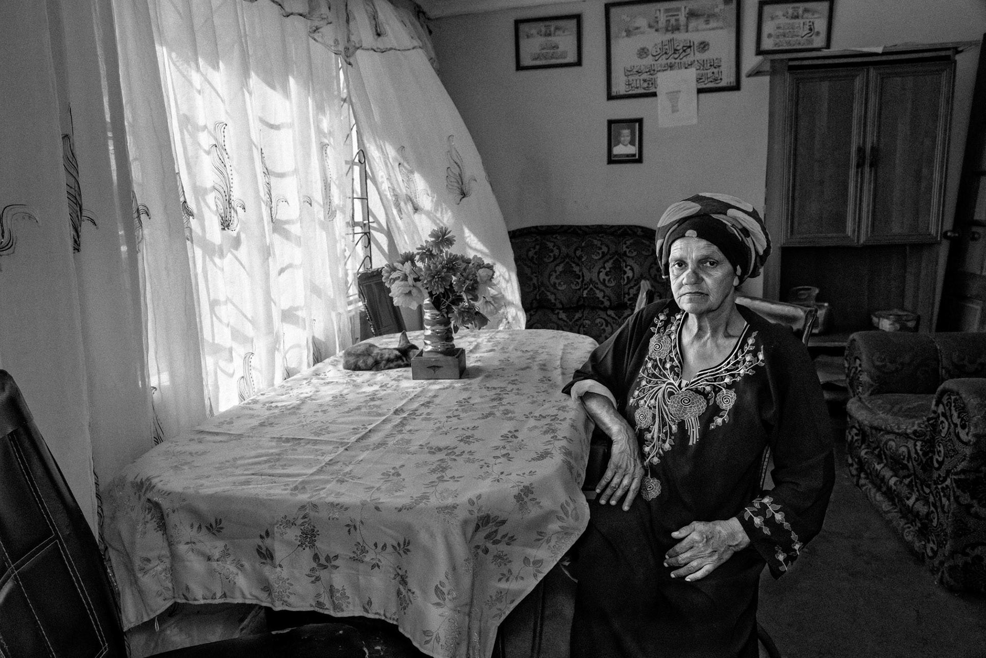 Fatima, Heideveld, whose son was shot dead outside her house