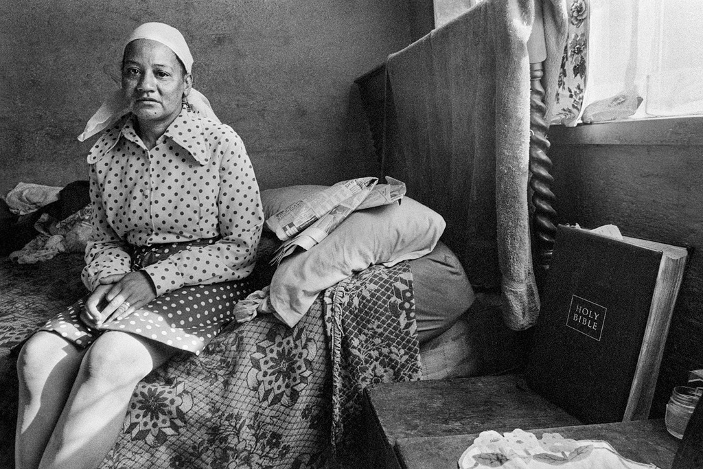 Woman at home, Cape Flats