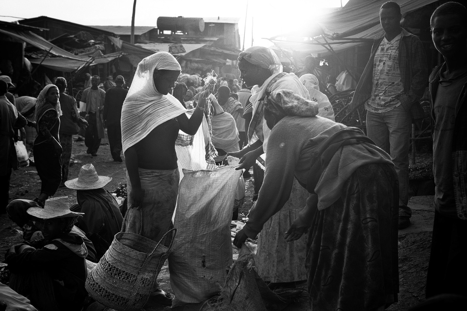 Africa's largest market, Addis Ababa, Ethiopia