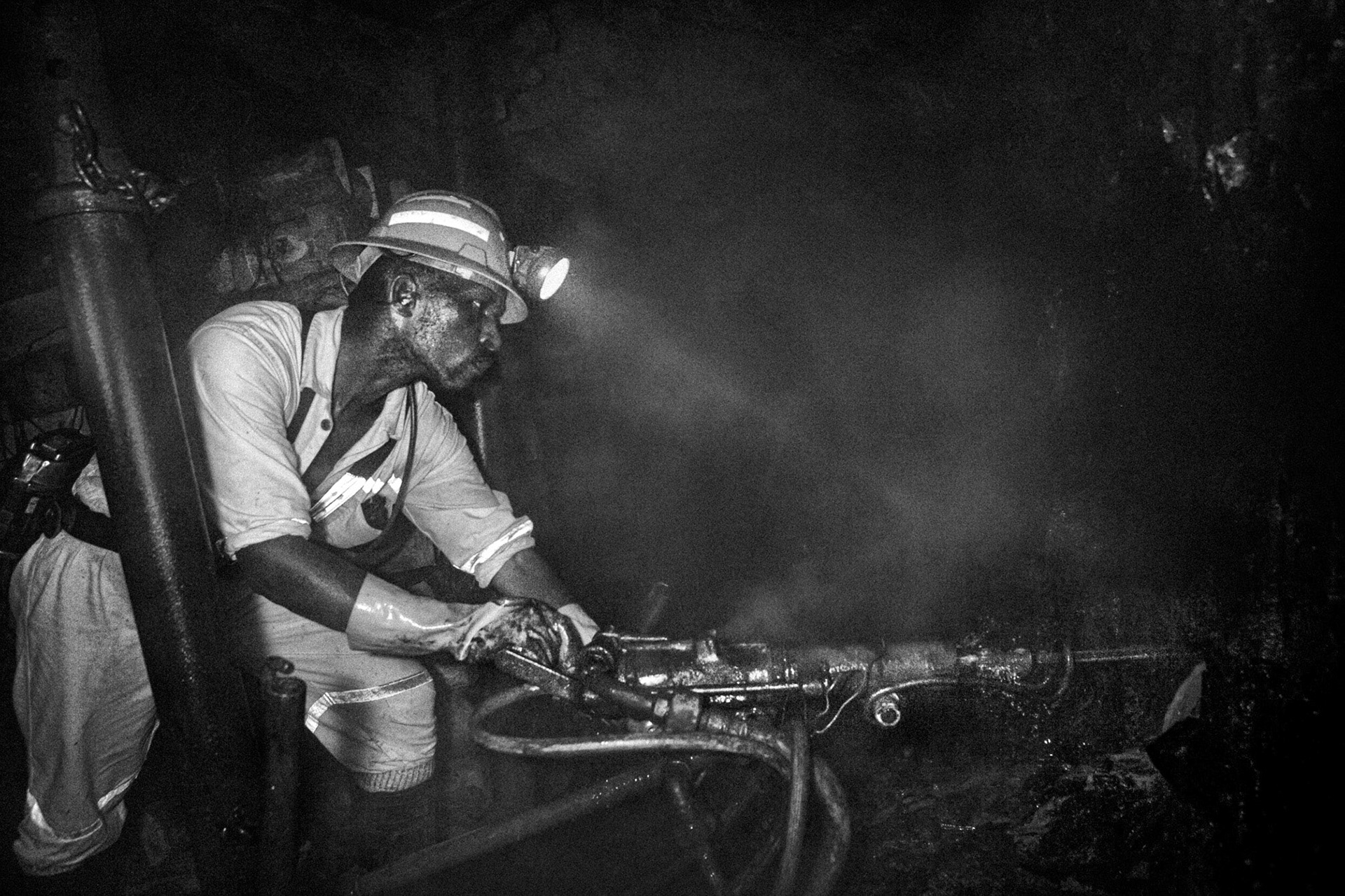 Mozambican migrant gold miner, West Rand 