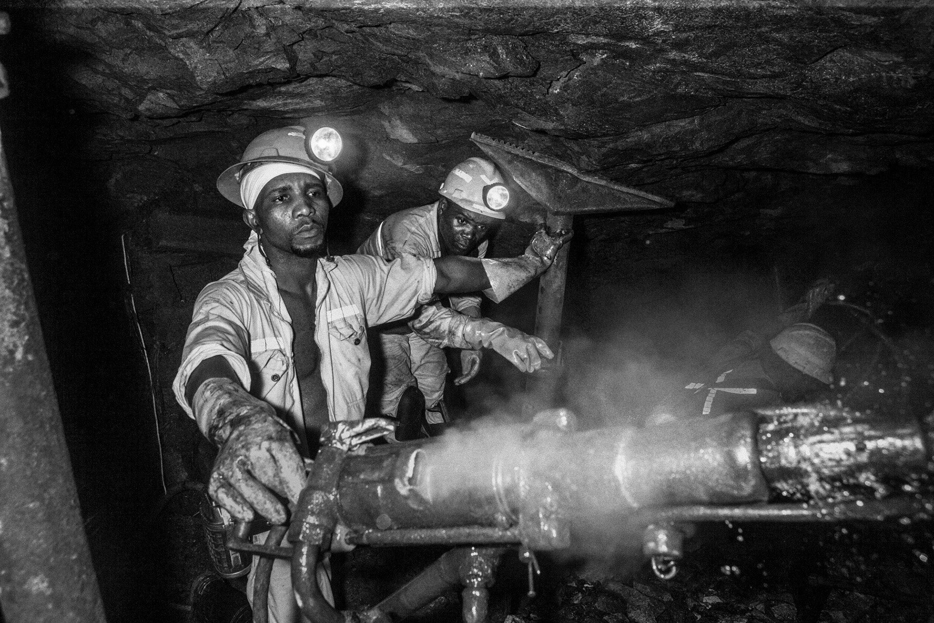 Mozambican migrant gold miner, West Rand 