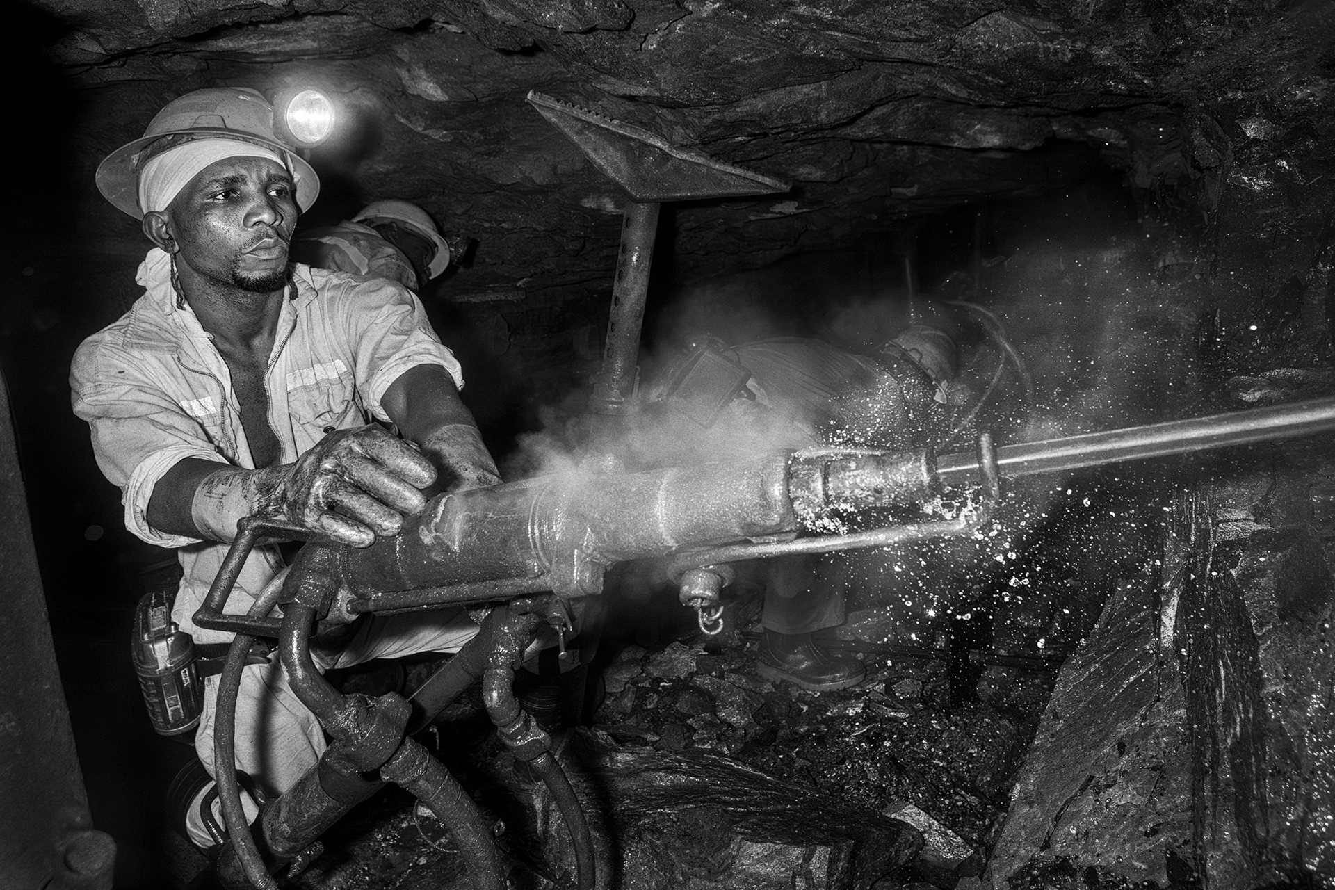 Mozambican migrant gold miner, West Rand