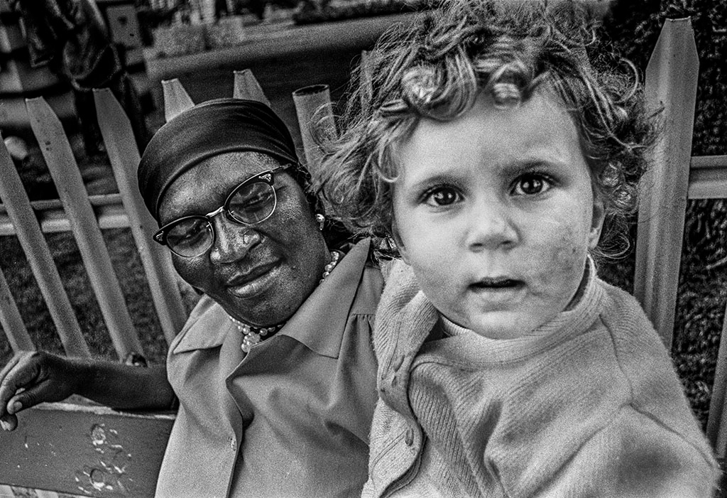 Many white children were cared for by their black nannies
