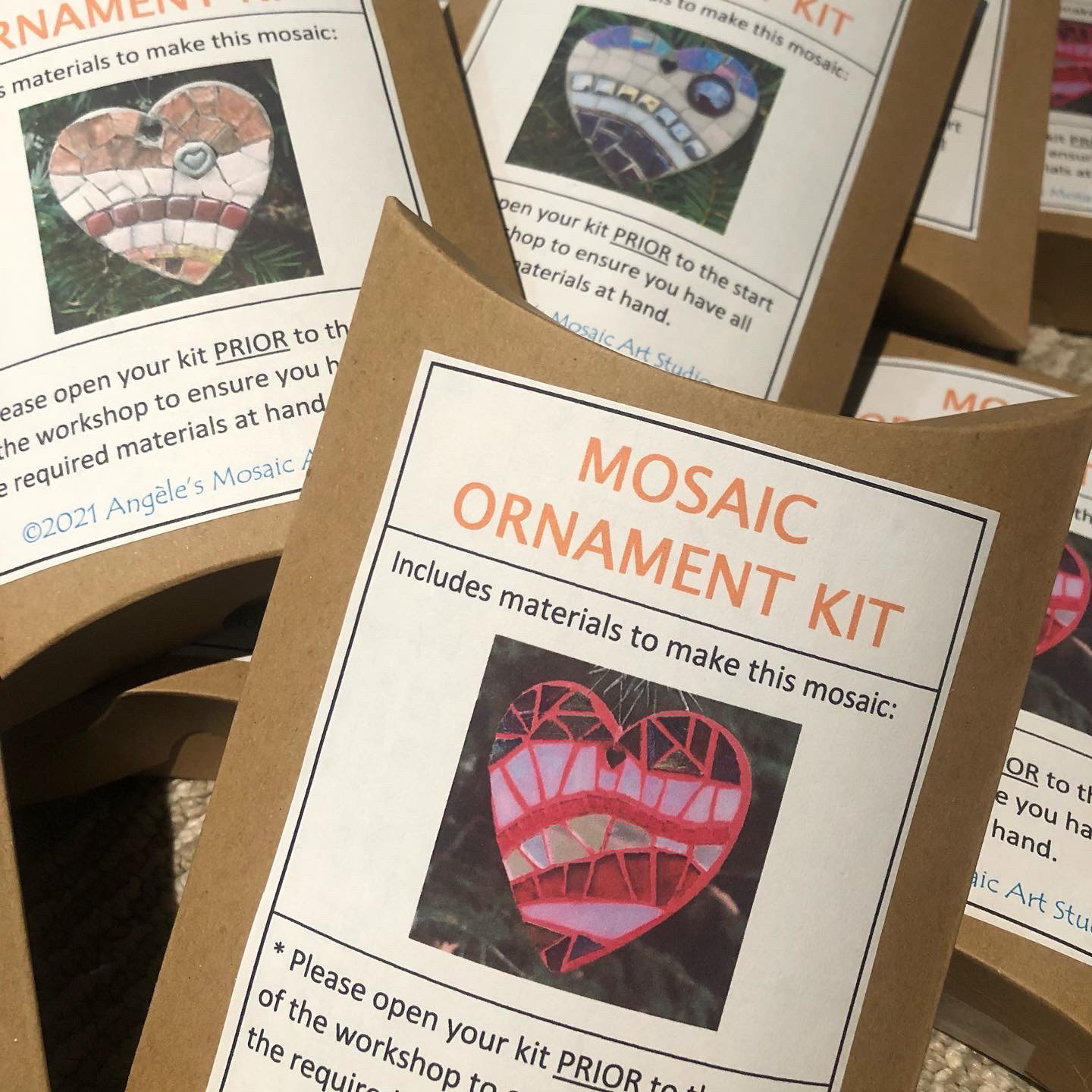 DIY ornament kits - available upon request