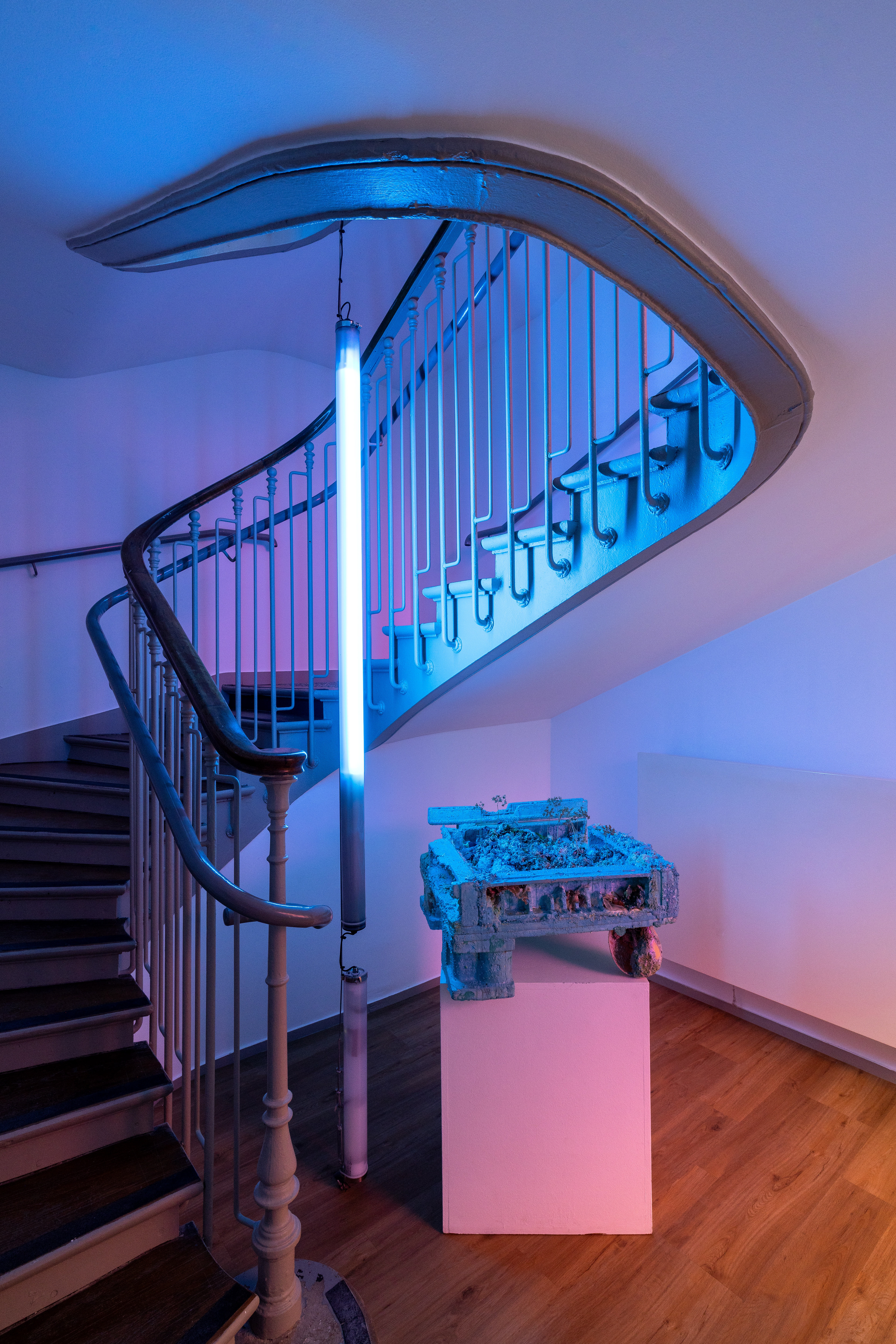 Vue de la sculpture La piscine, 2014 photo: ©RomainDarnaud