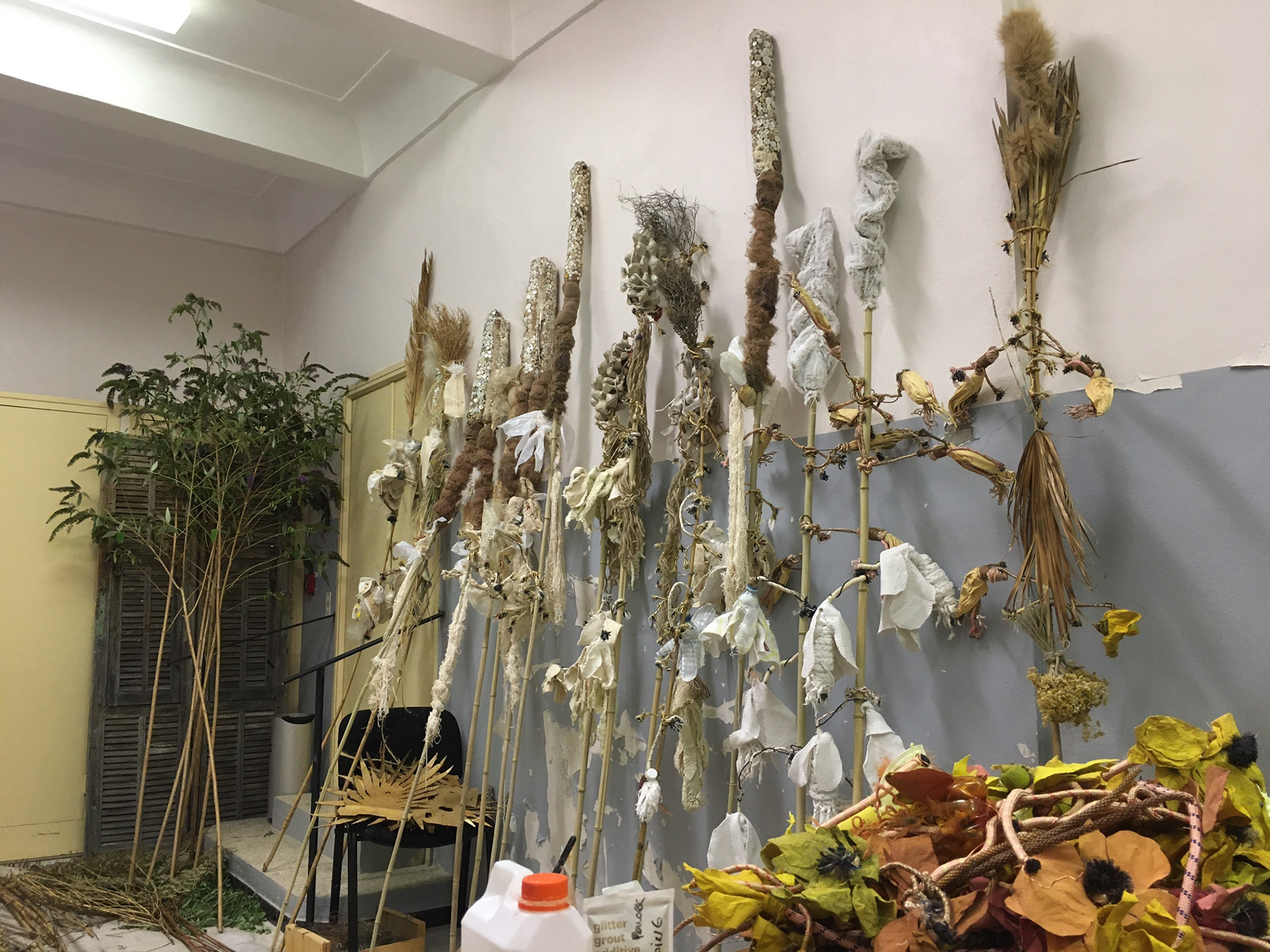 Atelier dans la salle des chasseurs, septembre 2023