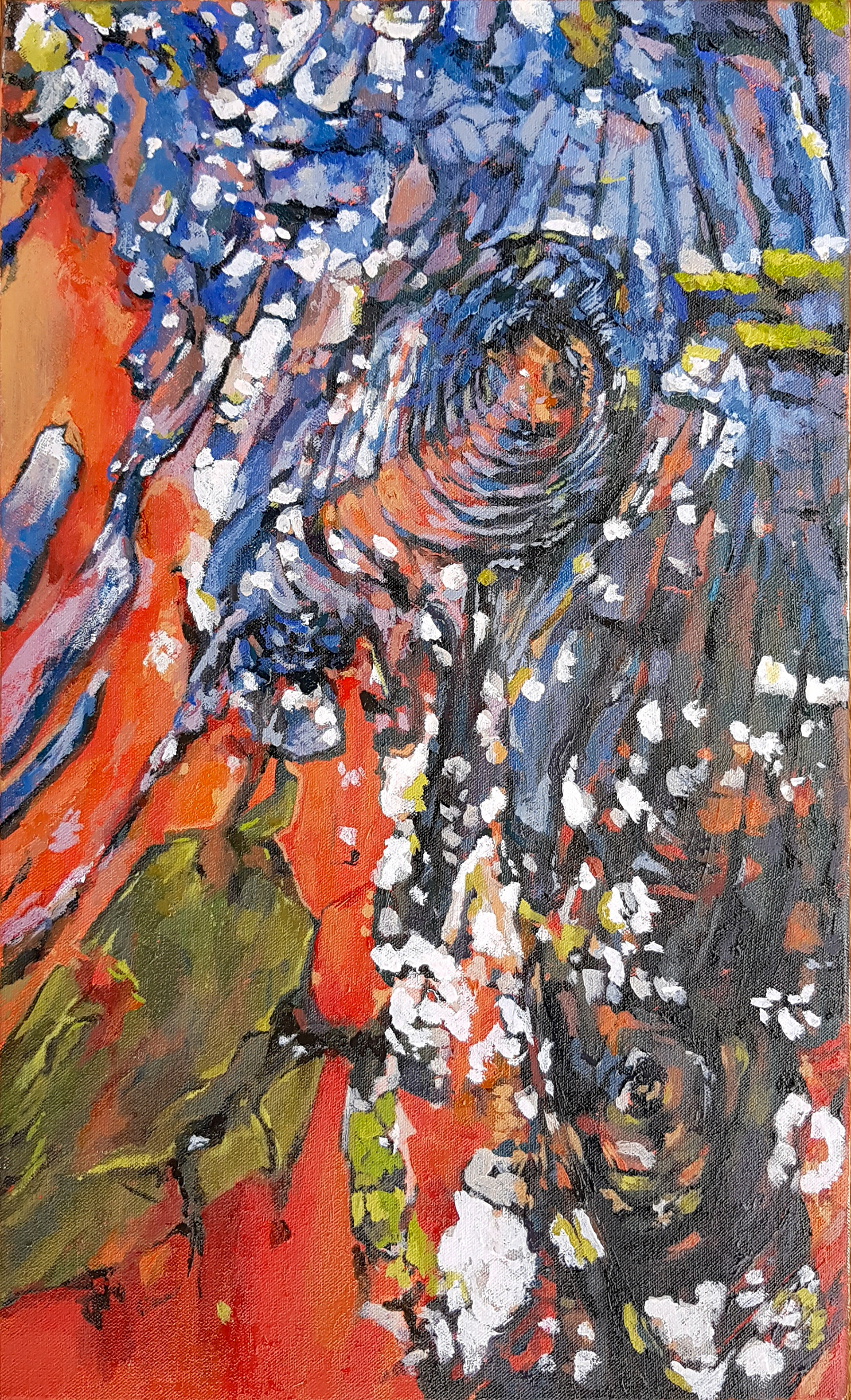 OIL ON CANVASS - 50 cm x 30 cm - AVAILABLE