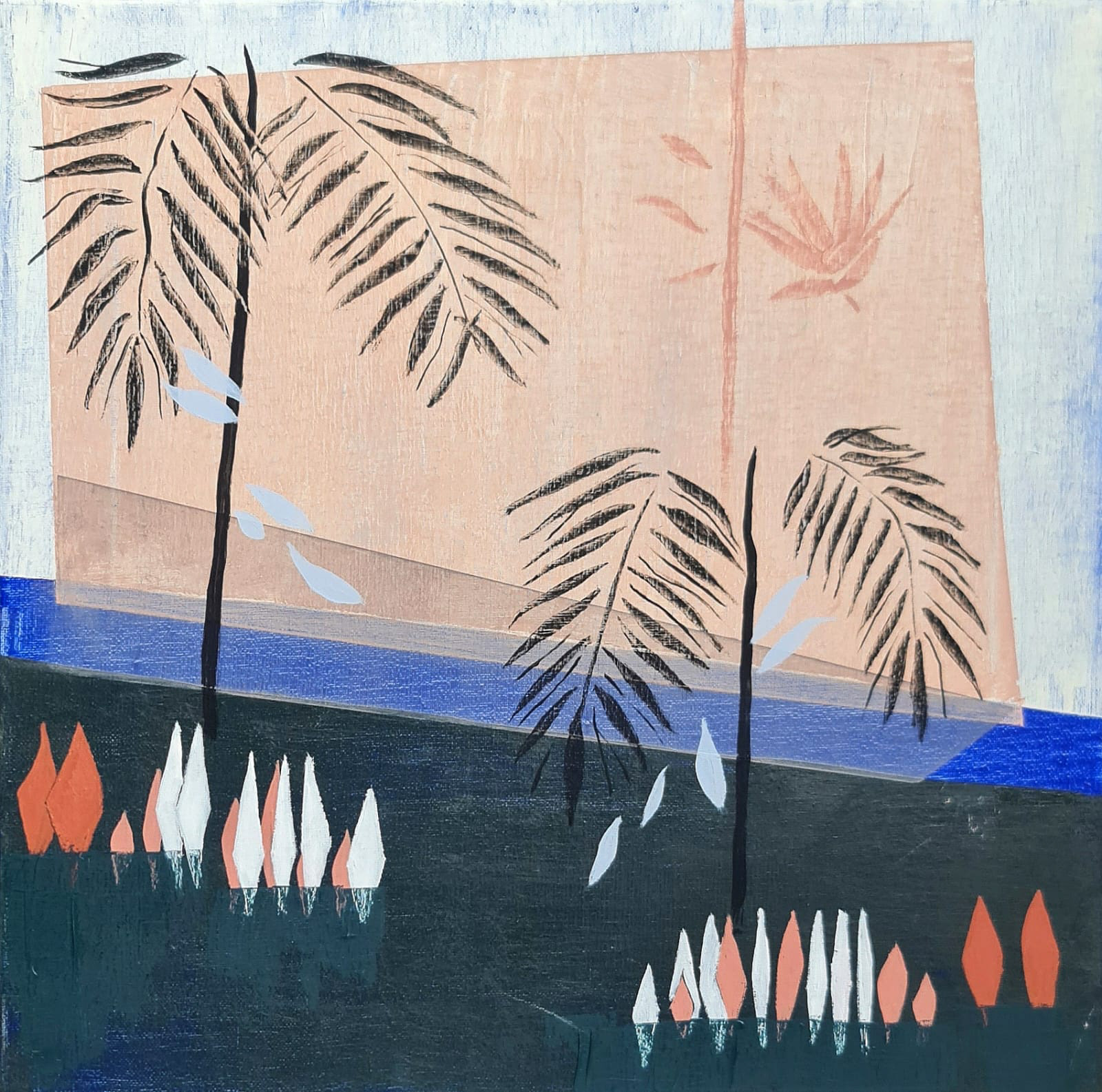 MP-O008 - 30x30cm -Oleo sobre lienzo- 2025