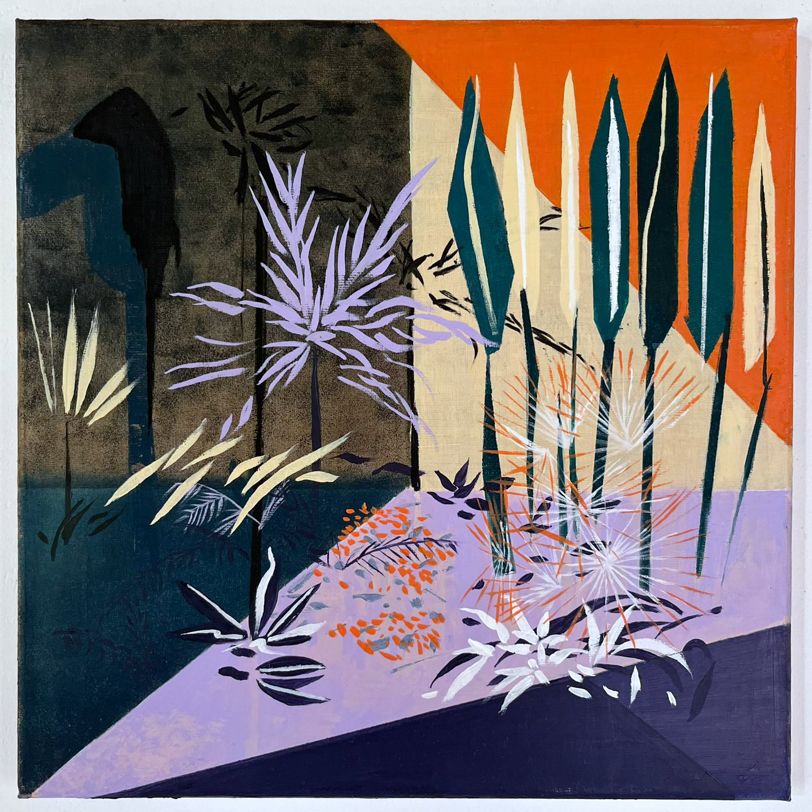 MP-O006- 30x30 cm -Oleo sobre lienzo- 2025 