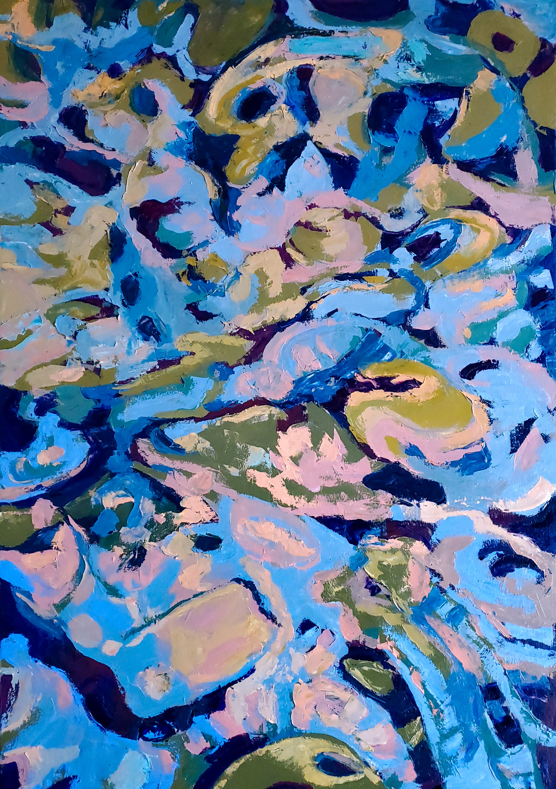 OIL ON CANVASS 100 cm x 70 cm