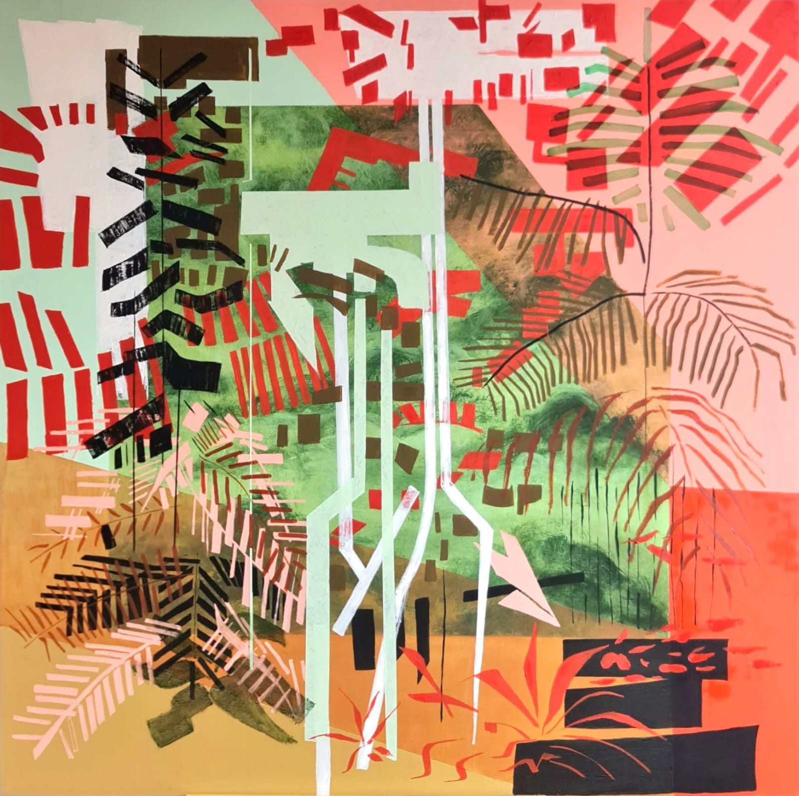 MP-O011 - 100x100 cm -Oleo sobre lienzo- 2026 SOLD