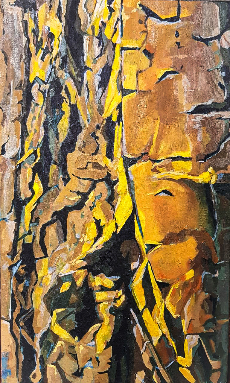 OIL ON CANVASS - 50 cm x 30 - AVAILABLE