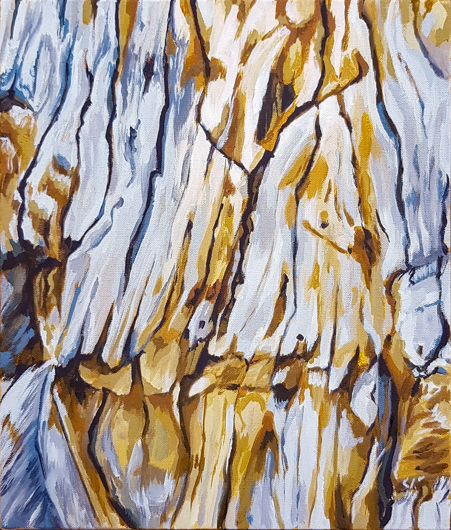 OIL ON CANVASS - 35 cm x 30 cm - AVAILABLE