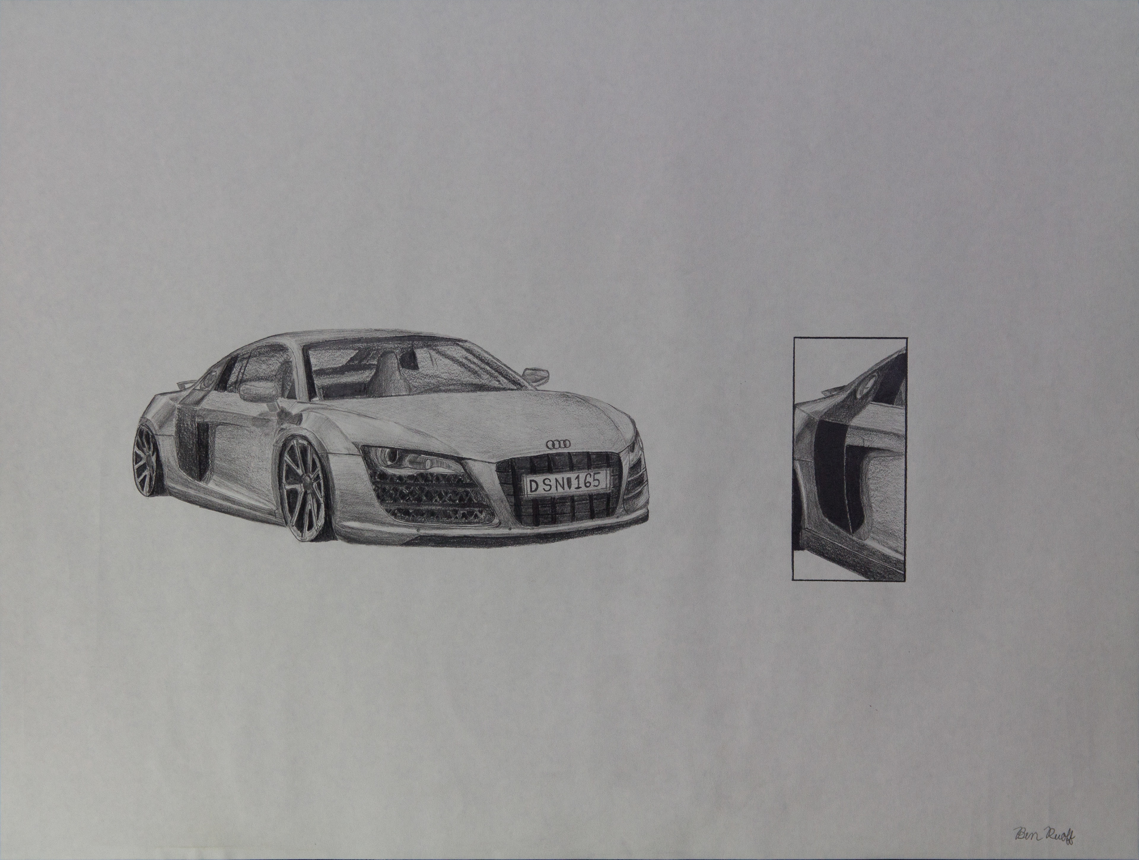 Audi R8 Pencil