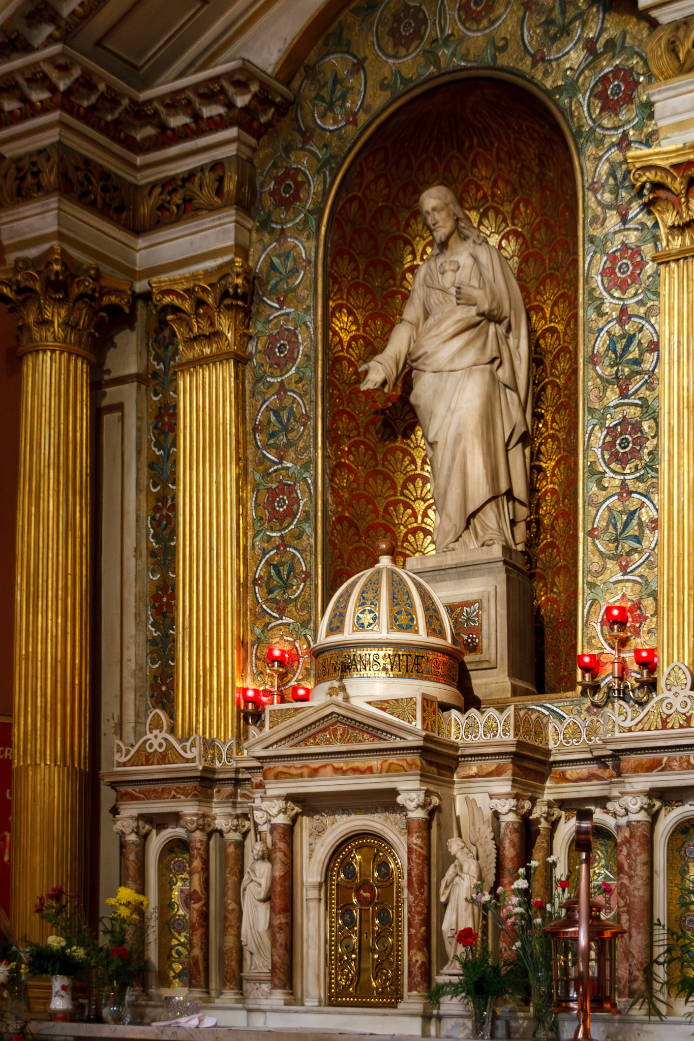 Sacred Heart Altar at St Mary's Cathedral