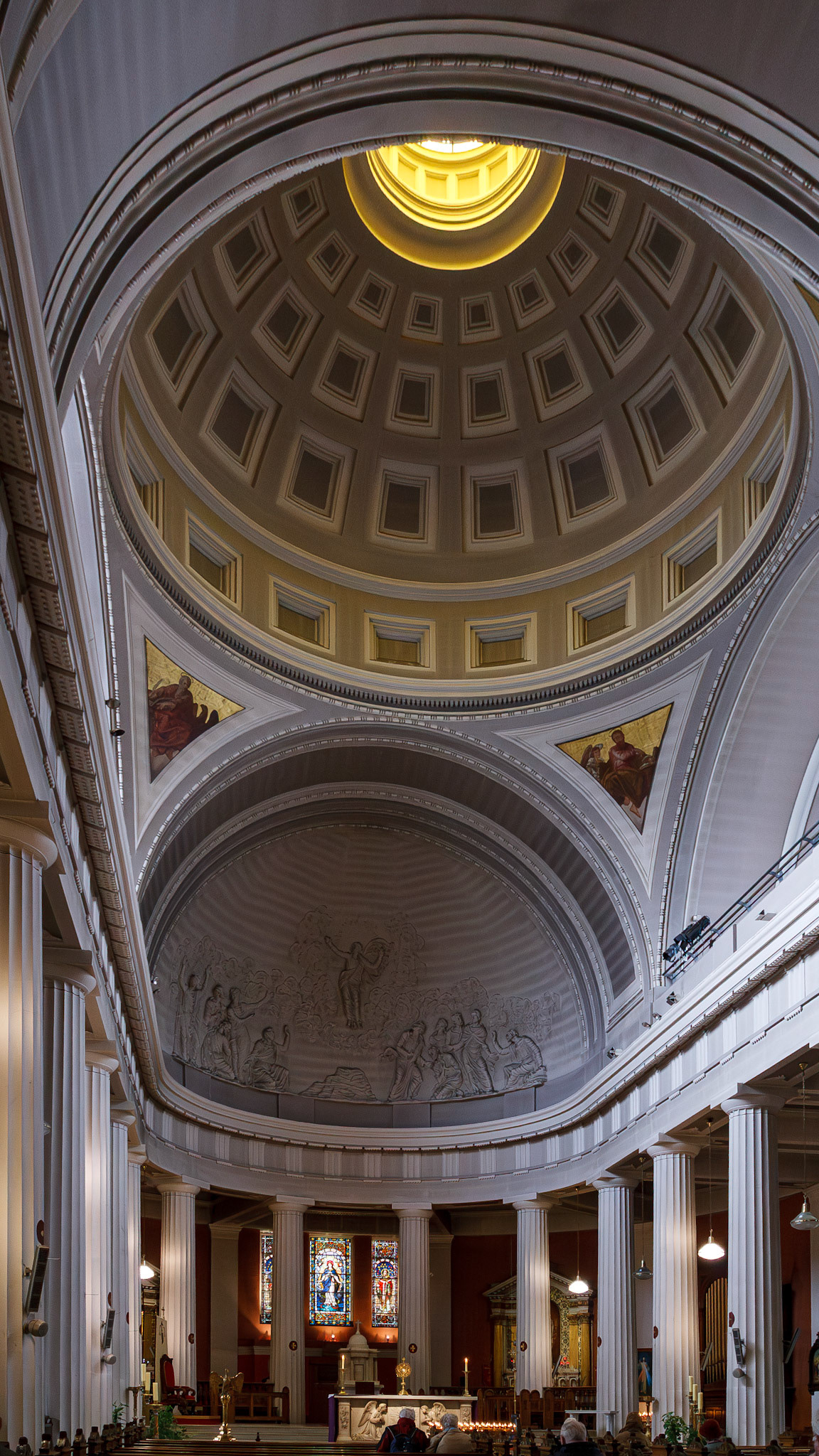 Interior Neoclassical Architecture of St Mary's Cathedral