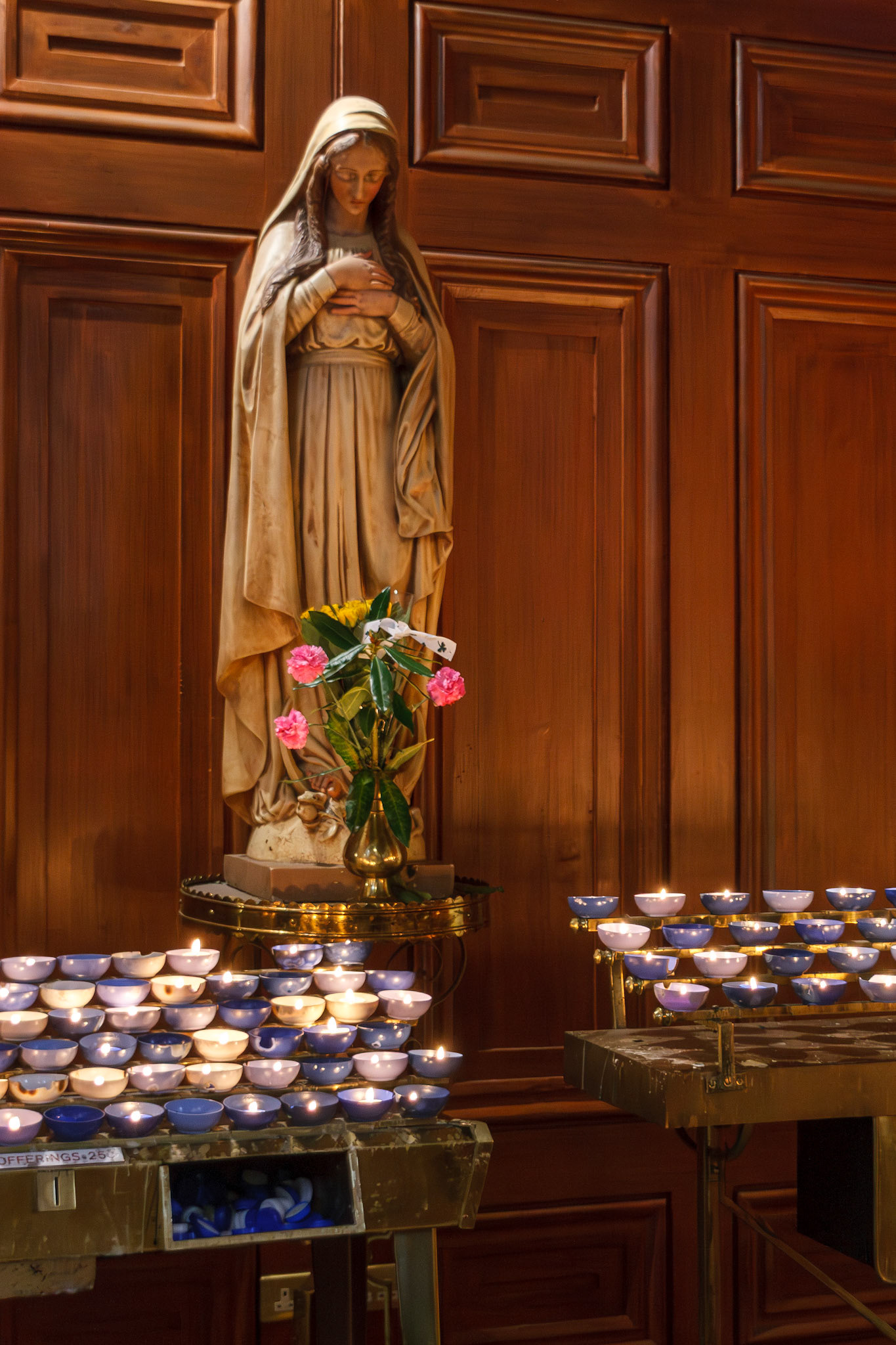 Virgin Mary Shrine at St Mary's Cathedral