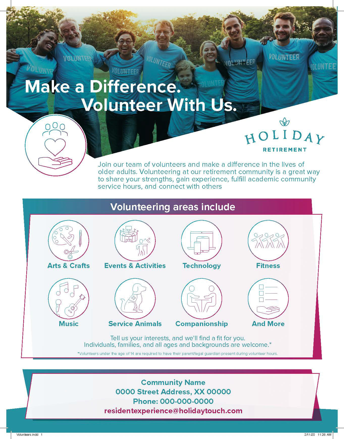 Volunteer Infographic