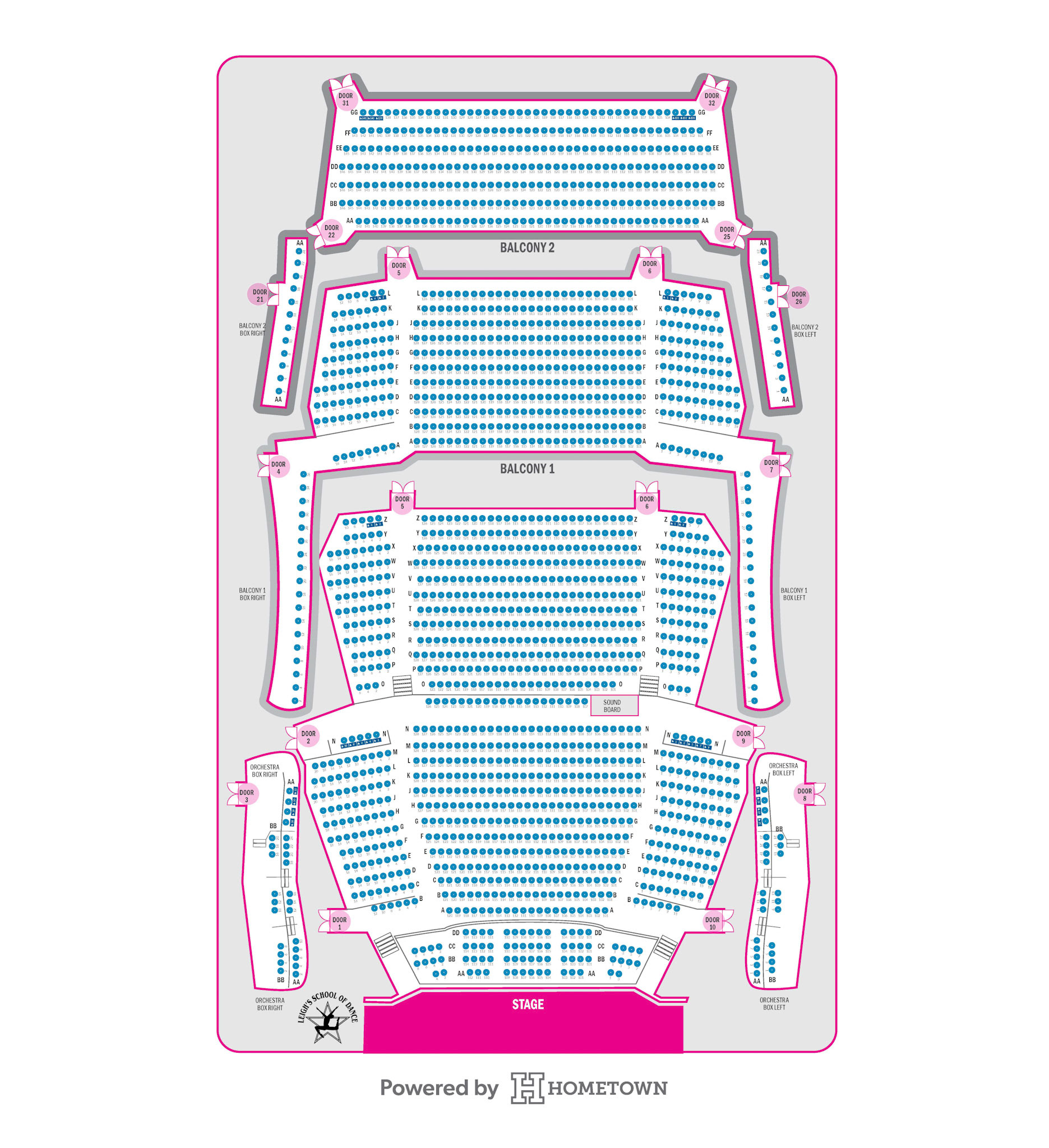 Multilevel Seating